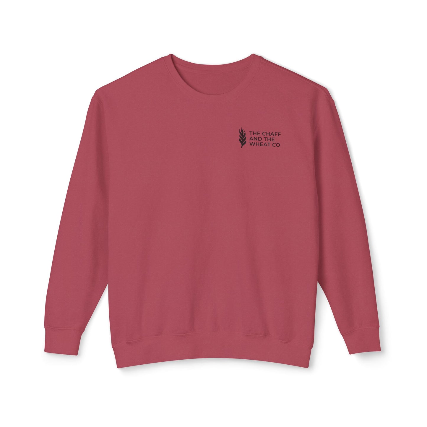 The Gospel - Adult Unisex Crewneck Sweatshirt - Back Text, Dark Lettered Edition - (12 Colors)