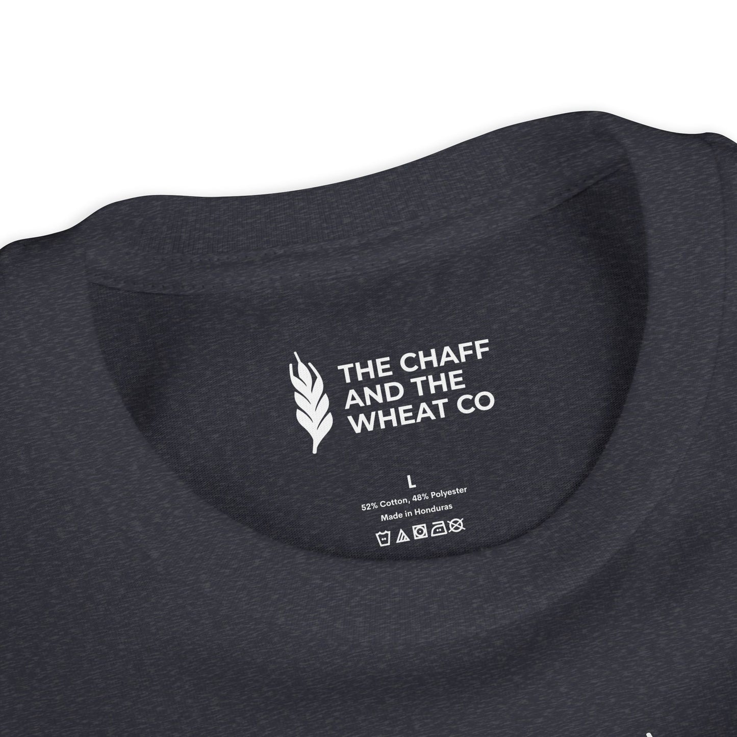 The Gospel - Youth Short Sleeve Tee - Back Text, Light-Lettered Edition - (22 Colors)