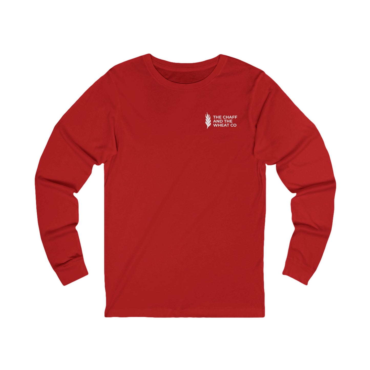 The Gospel - Adult Unisex Long Sleeve Tee - Back Text, Light Lettered Edition - (12 Colors)
