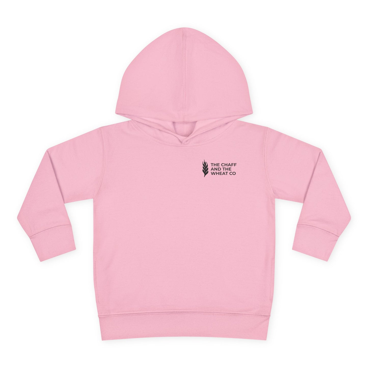 The Gospel - Toddler Pullover Hoodie - Back Text, Dark Lettered Edition - (13 Colors)
