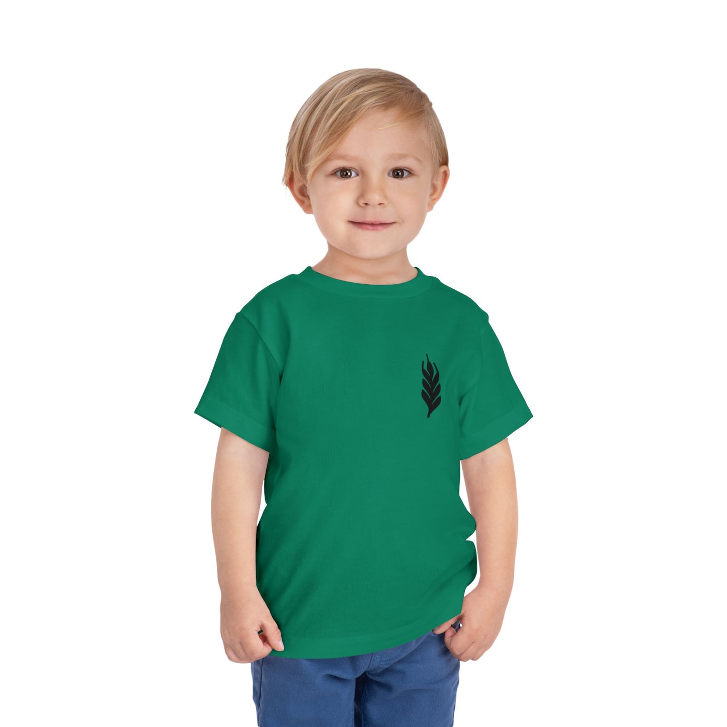 The Gospel - Toddler Short Sleeve Tee - Back Text, Dark-Lettered Edition - (16 Colors)