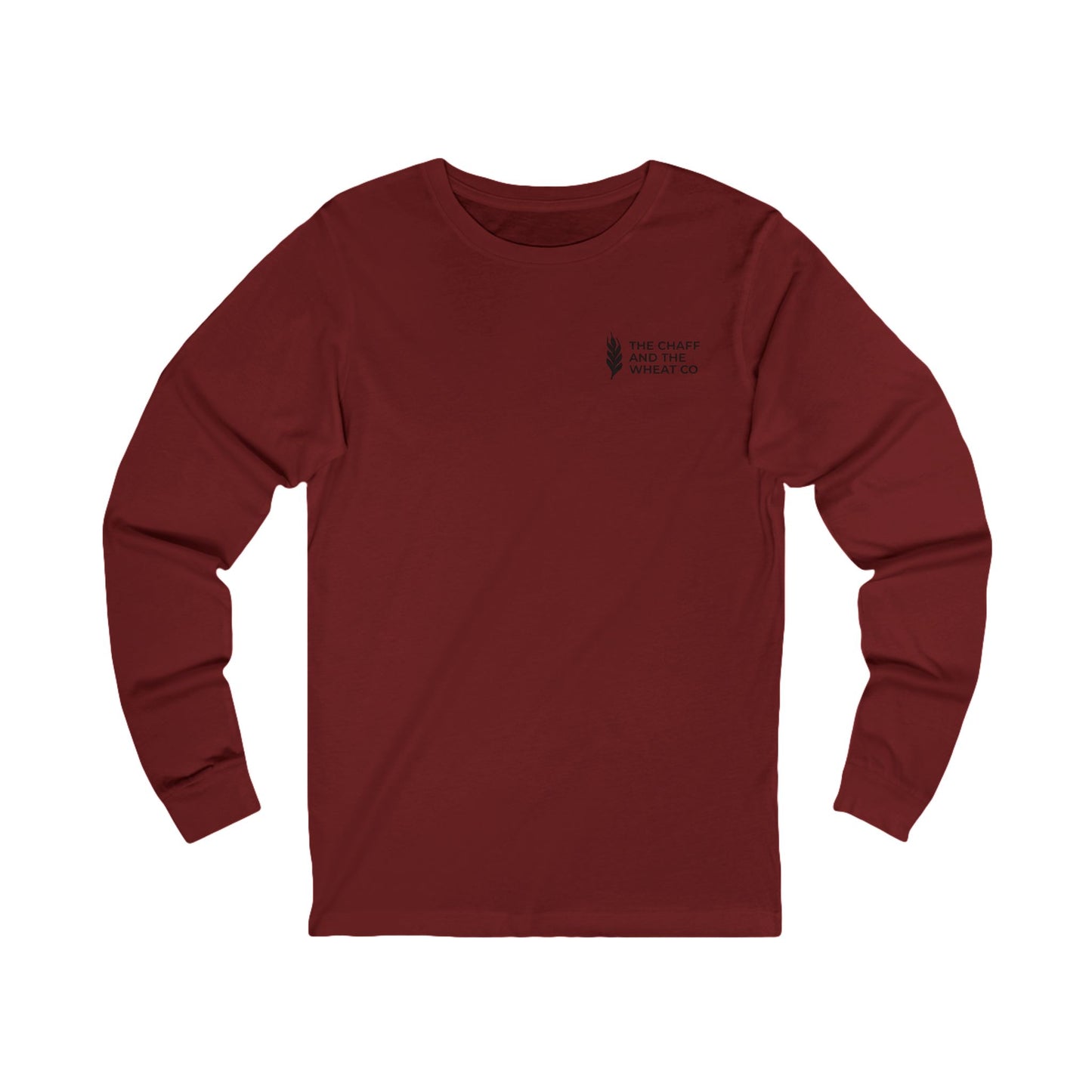 The Gospel - Adult Unisex Long Sleeve Tee - Back Text, Dark Lettered Edition - (8 Colors)