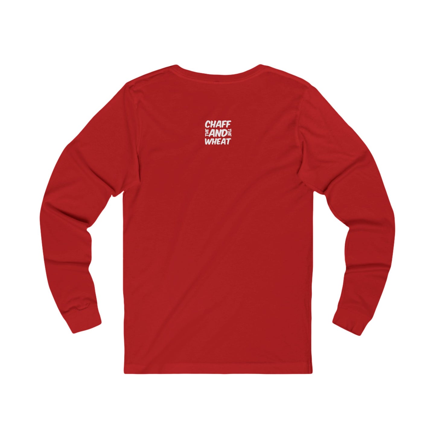 'I declare to you the gospel' - Front Text, Light Lettered Edition - (11 Color Options) - Adult Unisex Jersey Long Sleeve Tee