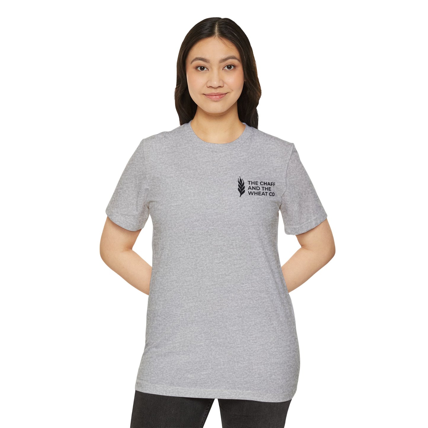 The Gospel - Adult Unisex Premium Organic Tee - Back Text, Dark-Lettered Edition - (7 Colors)