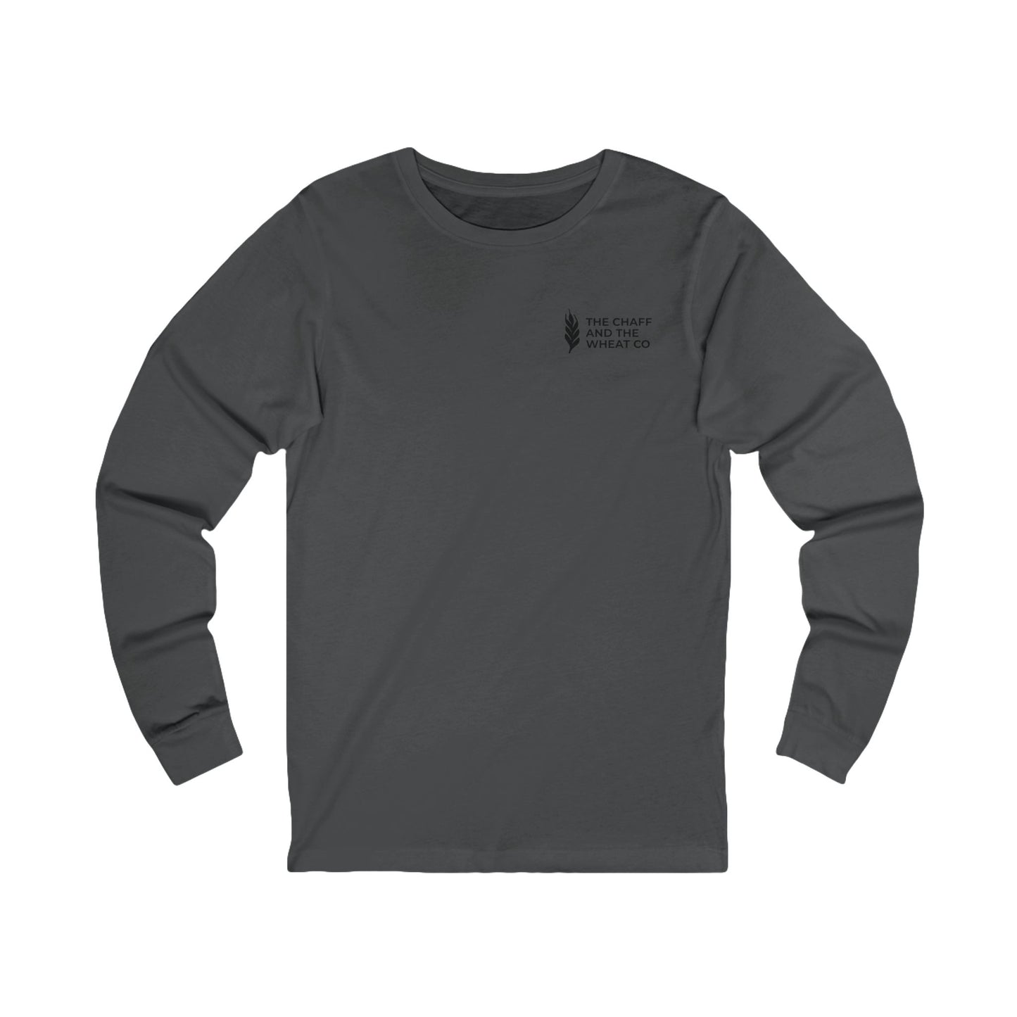The Gospel - Adult Unisex Long Sleeve Tee - Back Text, Dark Lettered Edition - (8 Colors)