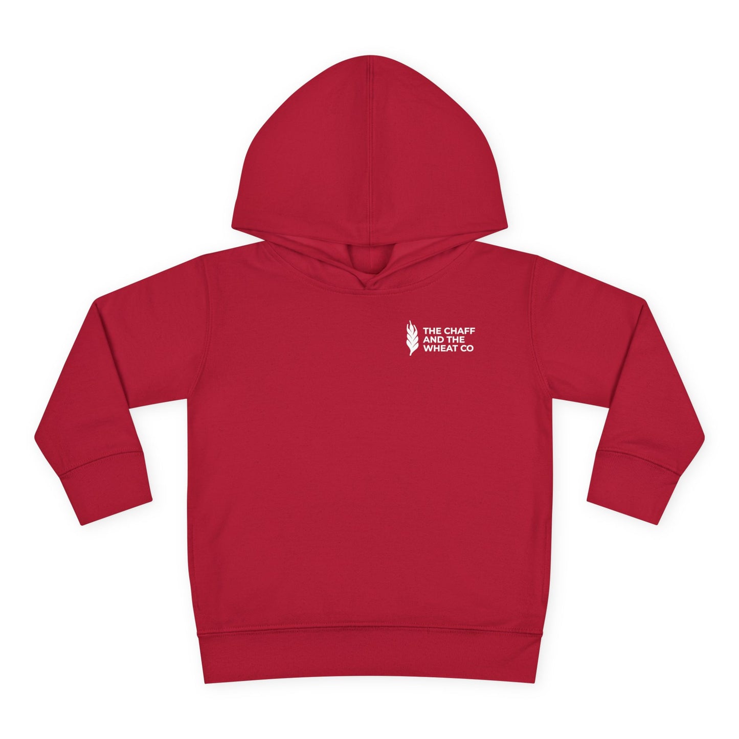 The Gospel - Toddler Pullover Hoodie - Back Text, Light Lettered Edition - (15 Colors)