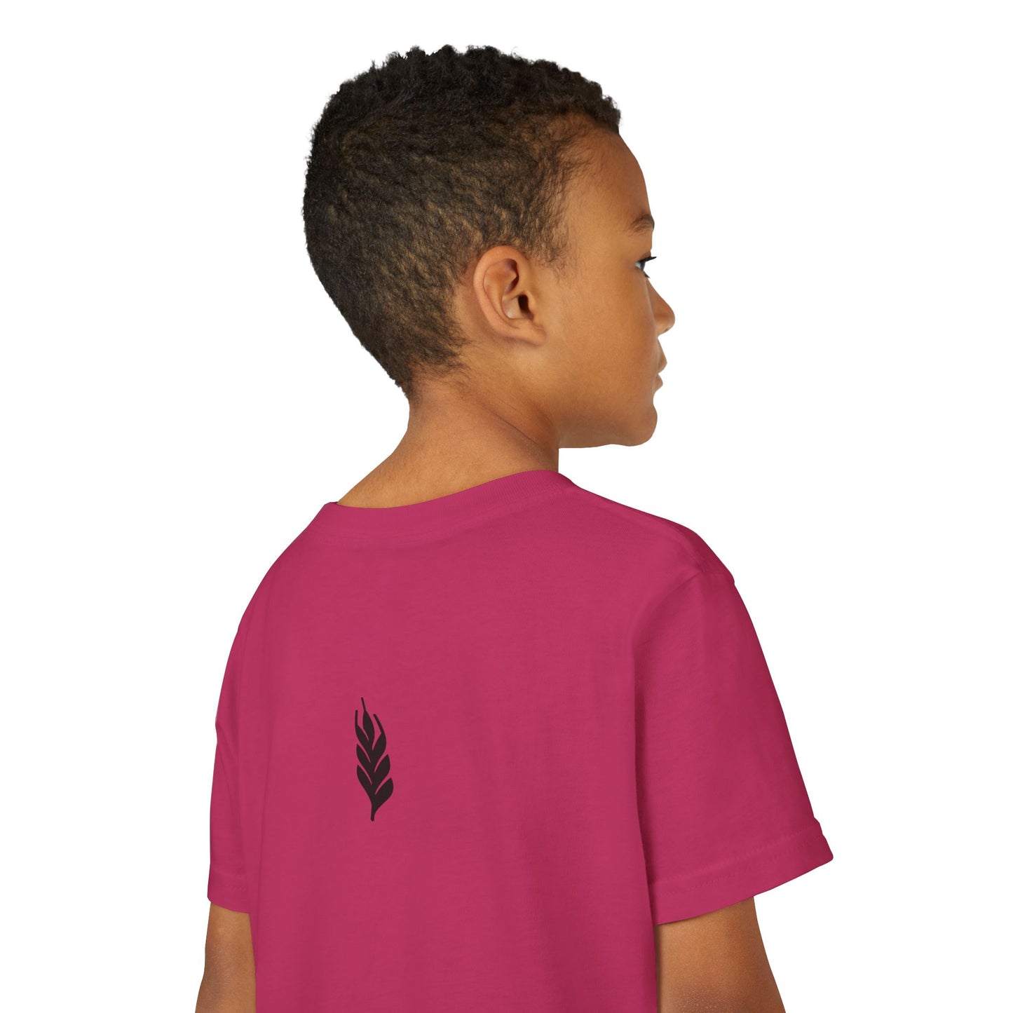 The Gospel - Youth Short Sleeve Tee - Front Text, Dark-Lettered Edition - (17 Colors)