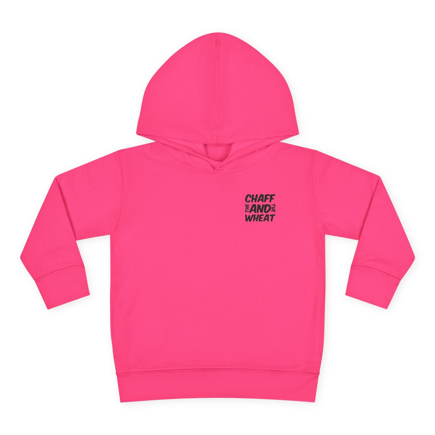 'I declare to you the gospel' - Back Text, Dark Lettered Edition - (7 Color Options) - Toddler Pullover Fleece Hoodie