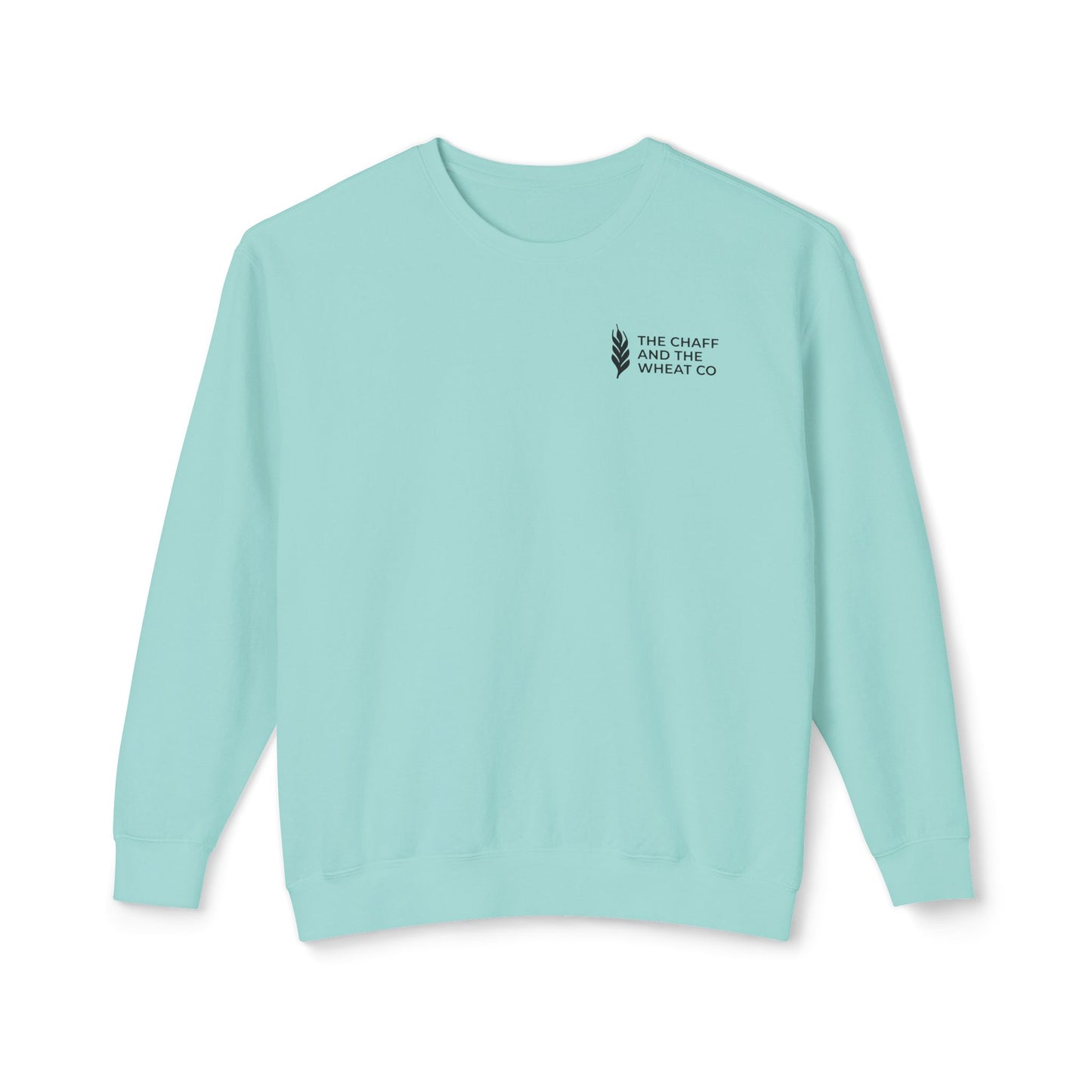 The Gospel - Adult Unisex Crewneck Sweatshirt - Back Text, Dark Lettered Edition - (12 Colors)