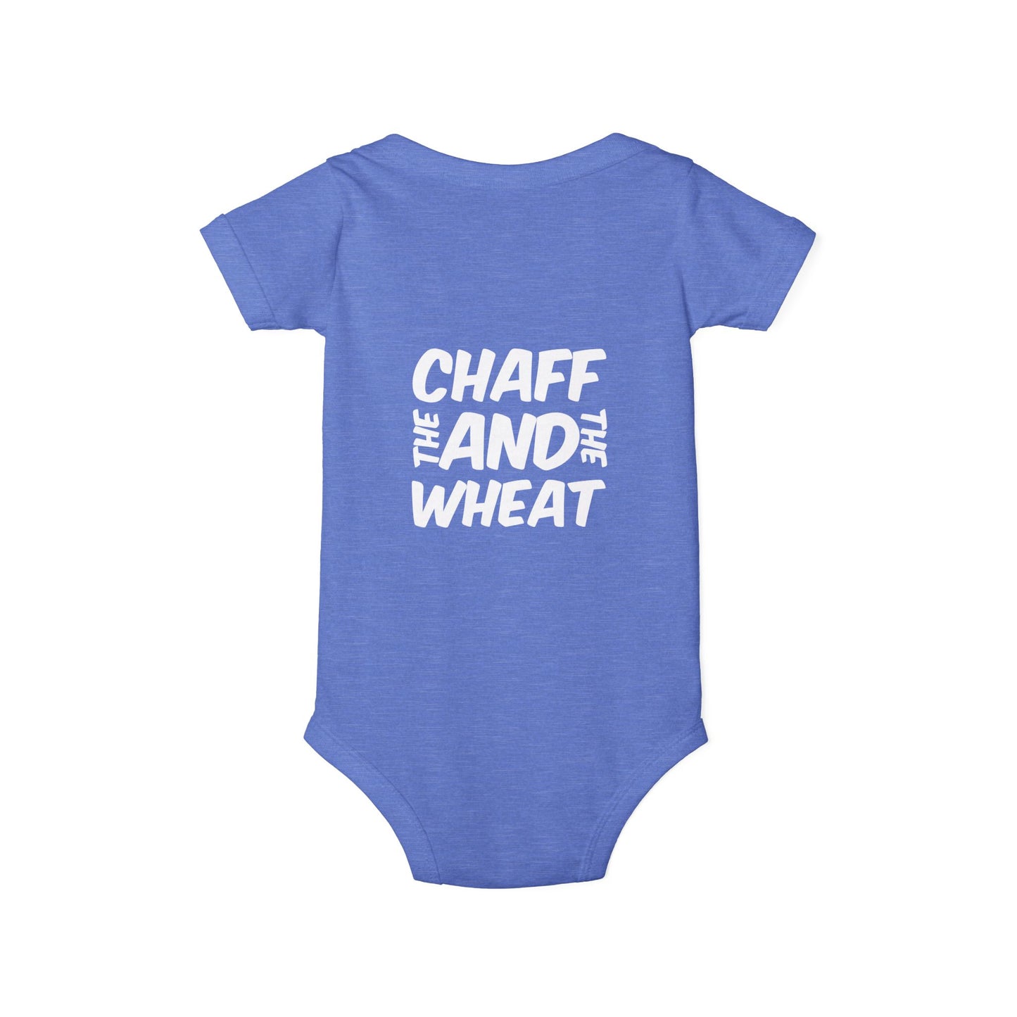 'I declare to you the gospel' - Front Text, Light Lettered Edition - (8 Color Options) - Infant Jersey One Piece