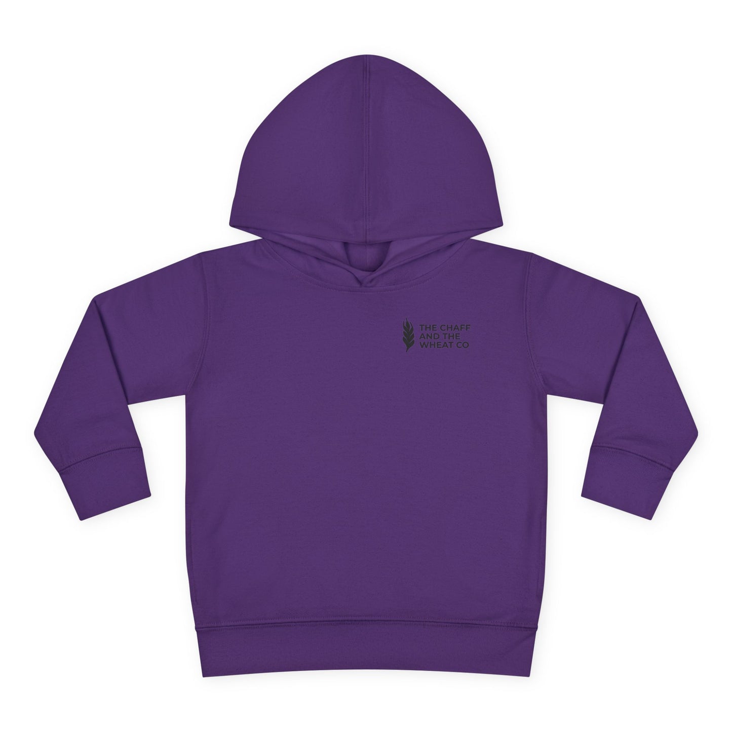 The Gospel - Toddler Pullover Hoodie - Back Text, Dark Lettered Edition - (13 Colors)