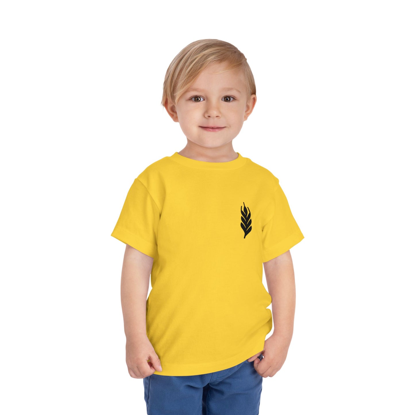 The Gospel - Toddler Short Sleeve Tee - Back Text, Dark-Lettered Edition - (16 Colors)
