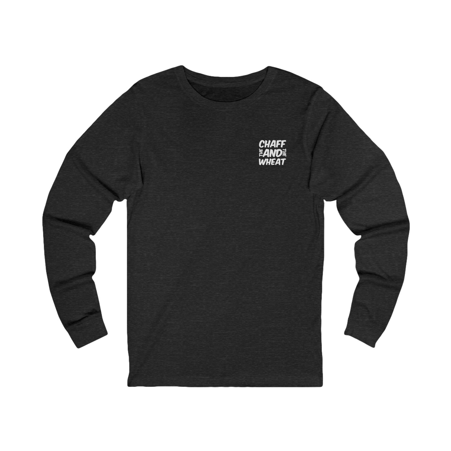 'I declare to you the gospel' - Back Text, Light Lettered Edition - (11 Color Options) - Adult Unisex Jersey Long Sleeve Tee
