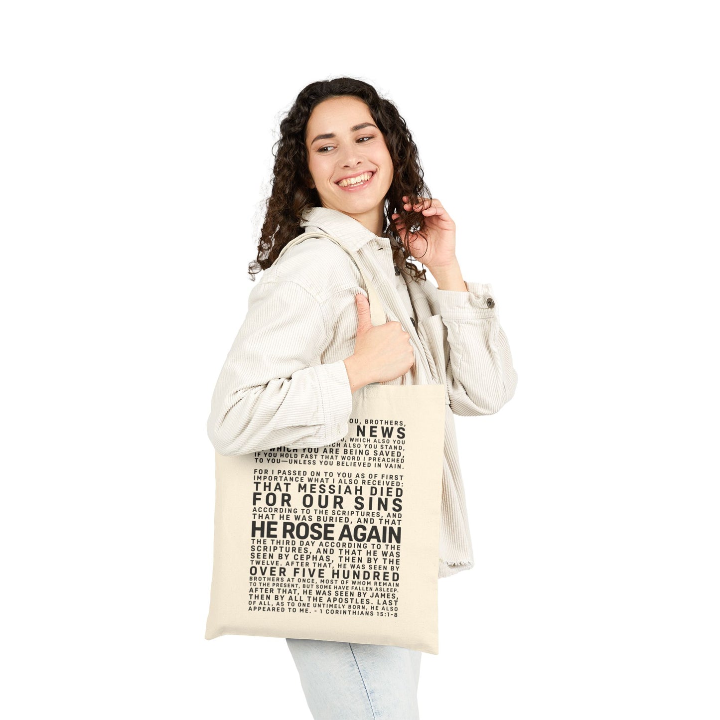 The Gospel - Canvas Tote Bag - (2 Colors)