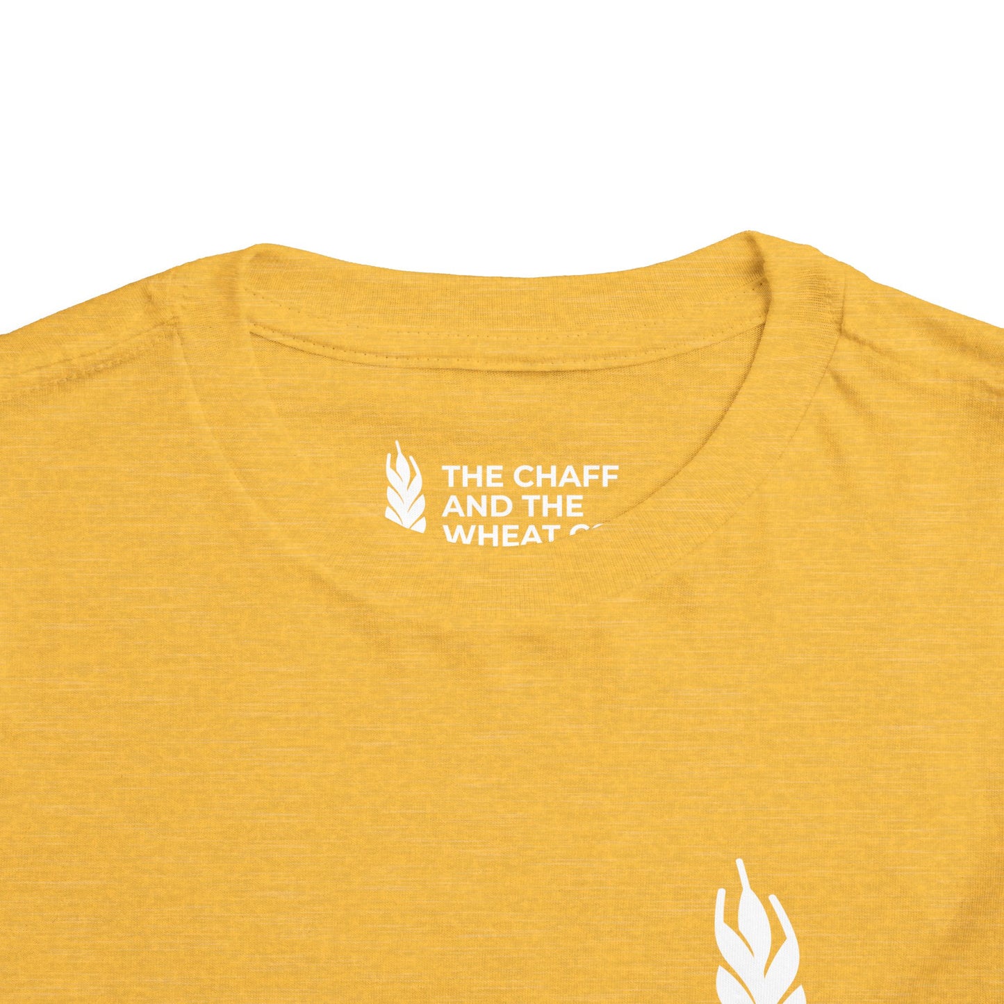 The Gospel - Toddler Short Sleeve Tee - Back Text, Light-Lettered Edition - (15 Colors)
