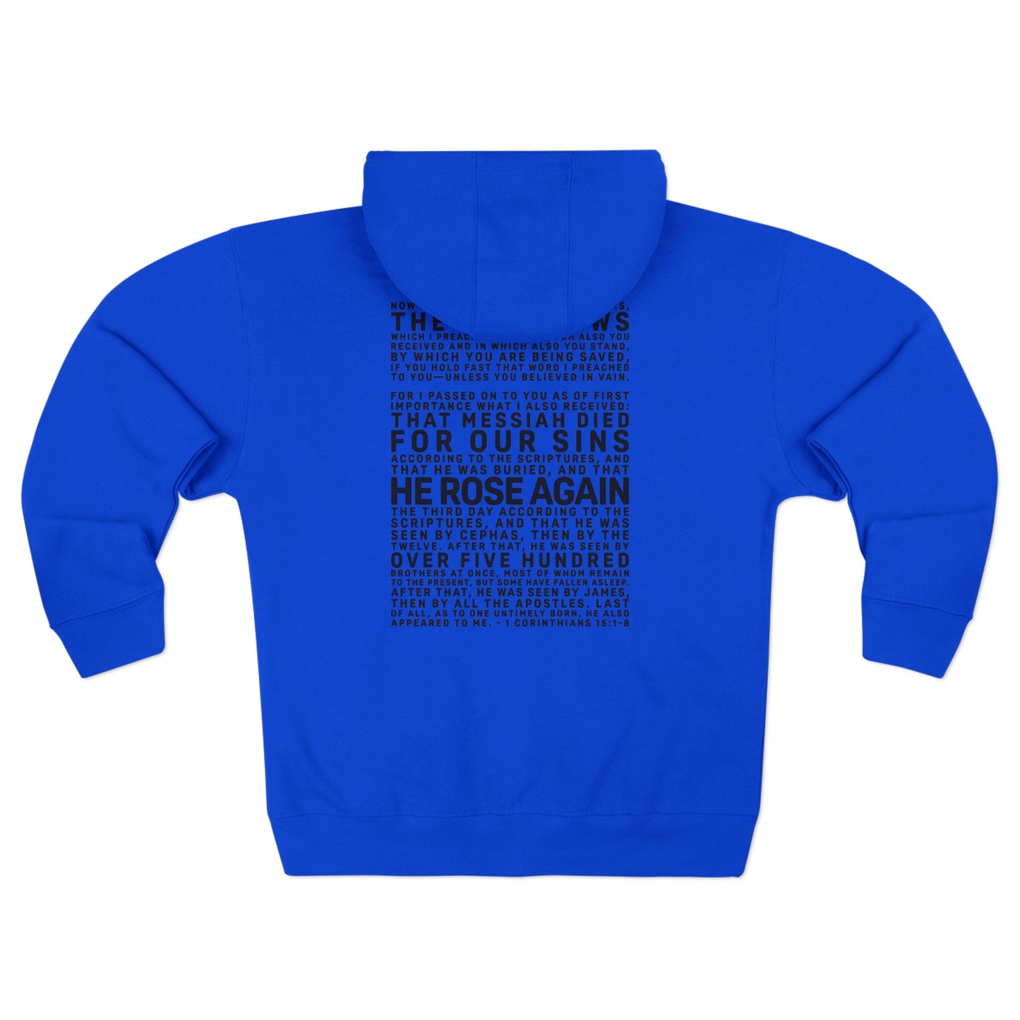 The Gospel - Adult Unisex Zip Hoodie - Dark Lettered Edition - (6 Colors)