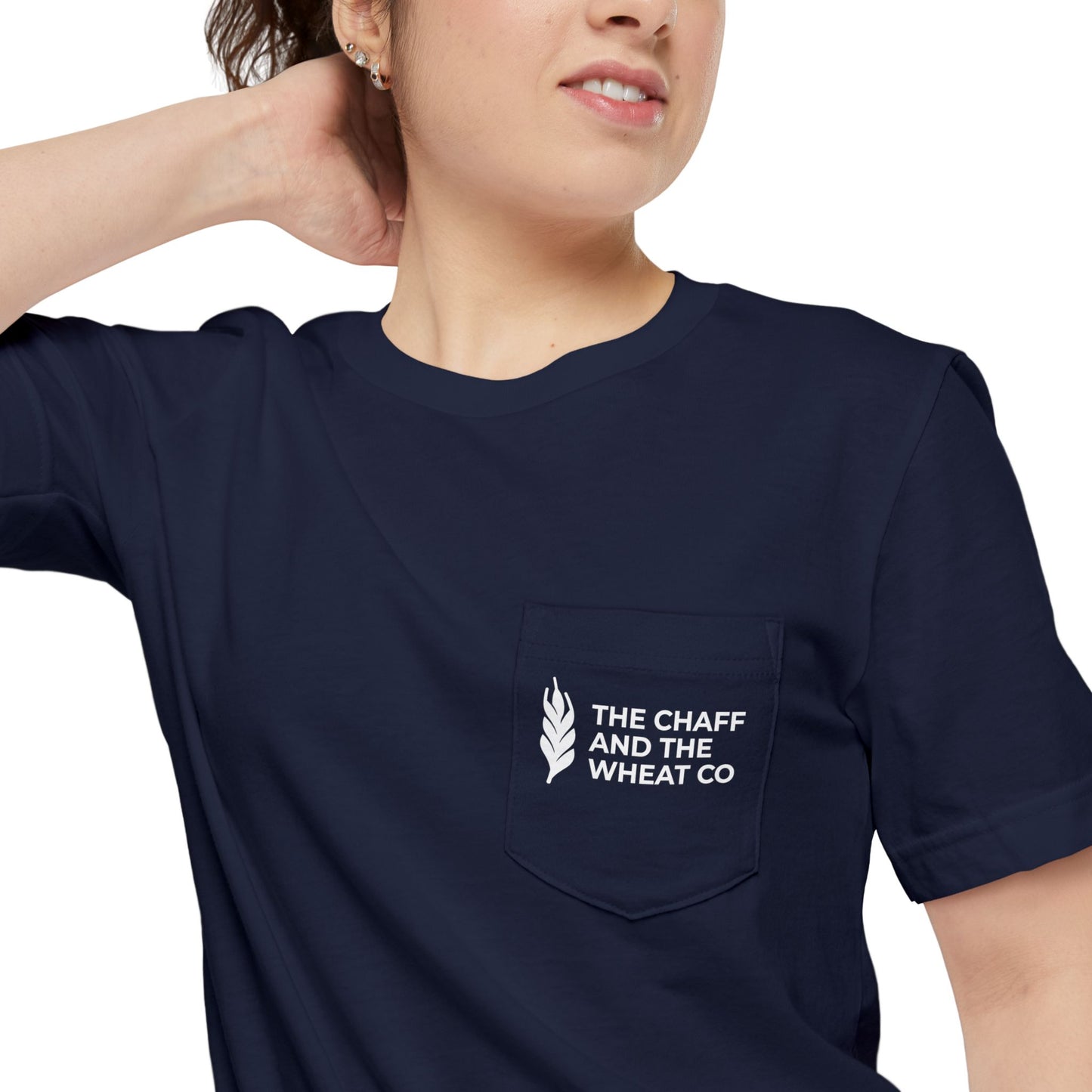 The Gospel - Adult Unisex Pocket Tee - Back Text, Light-Lettered Edition - (5 Colors)