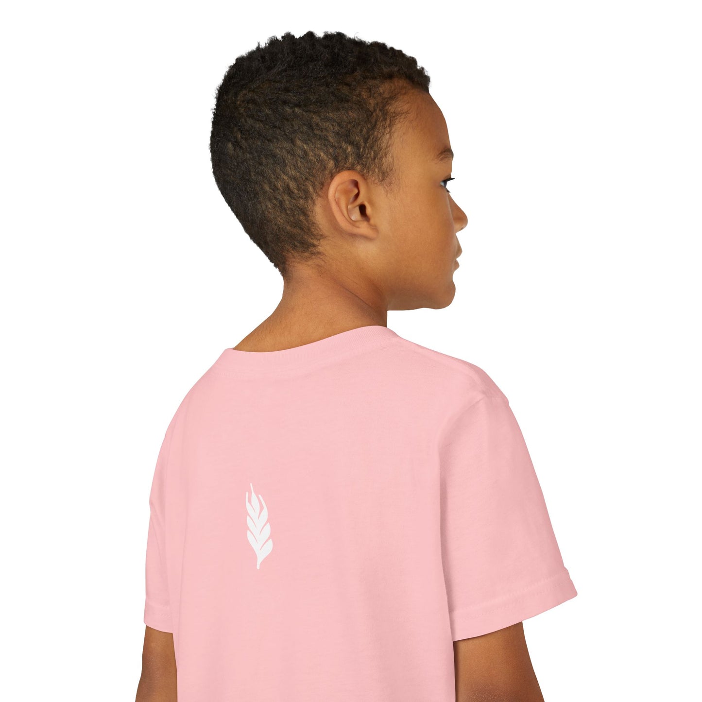 The Gospel - Youth Short Sleeve Tee - Back Text, Light-Lettered Edition - (22 Colors)