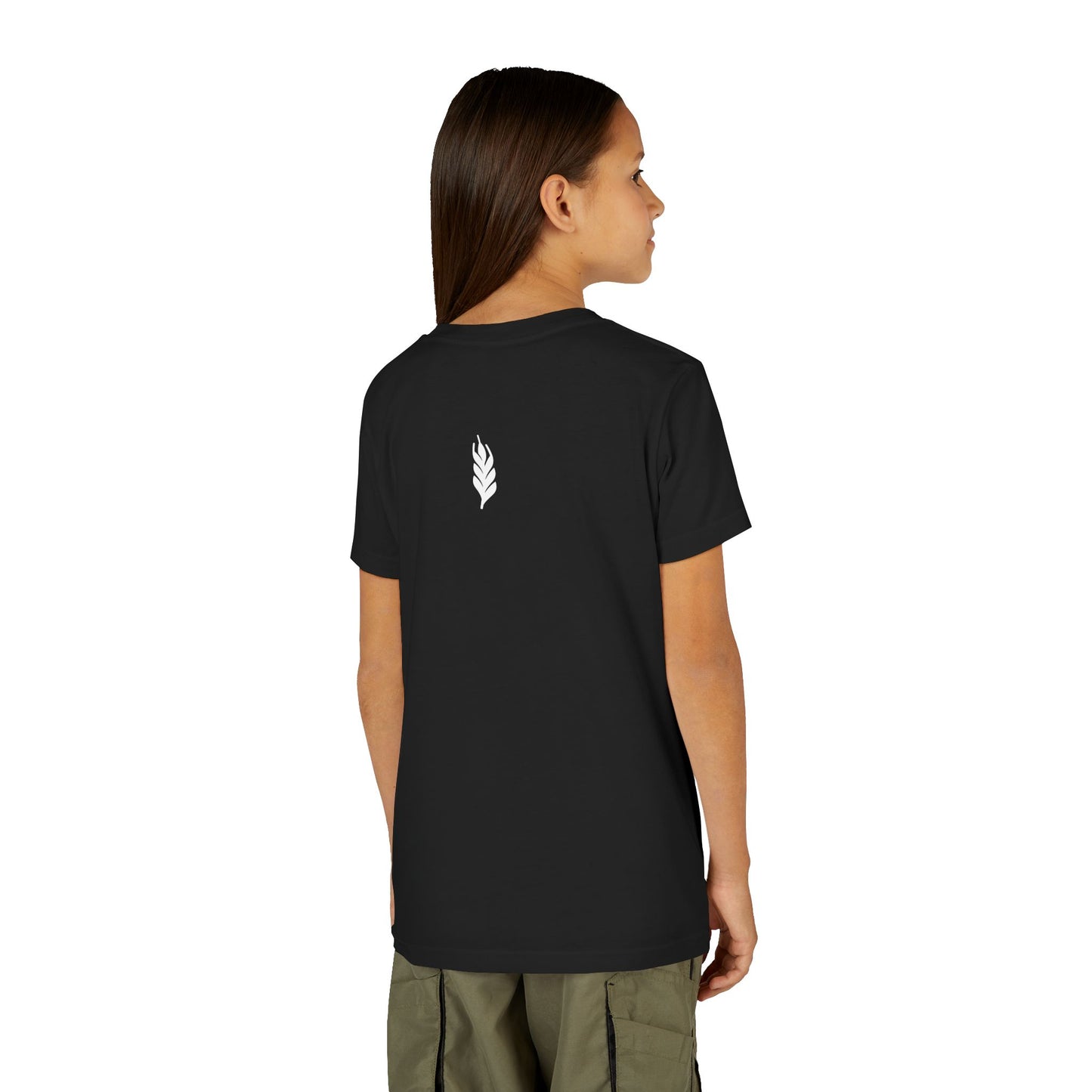 The Gospel - Youth Short Sleeve Tee - Back Text, Light-Lettered Edition - (22 Colors)