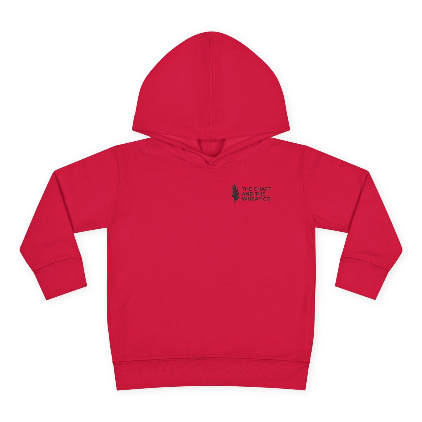 The Gospel - Toddler Pullover Hoodie - Back Text, Dark Lettered Edition - (13 Colors)