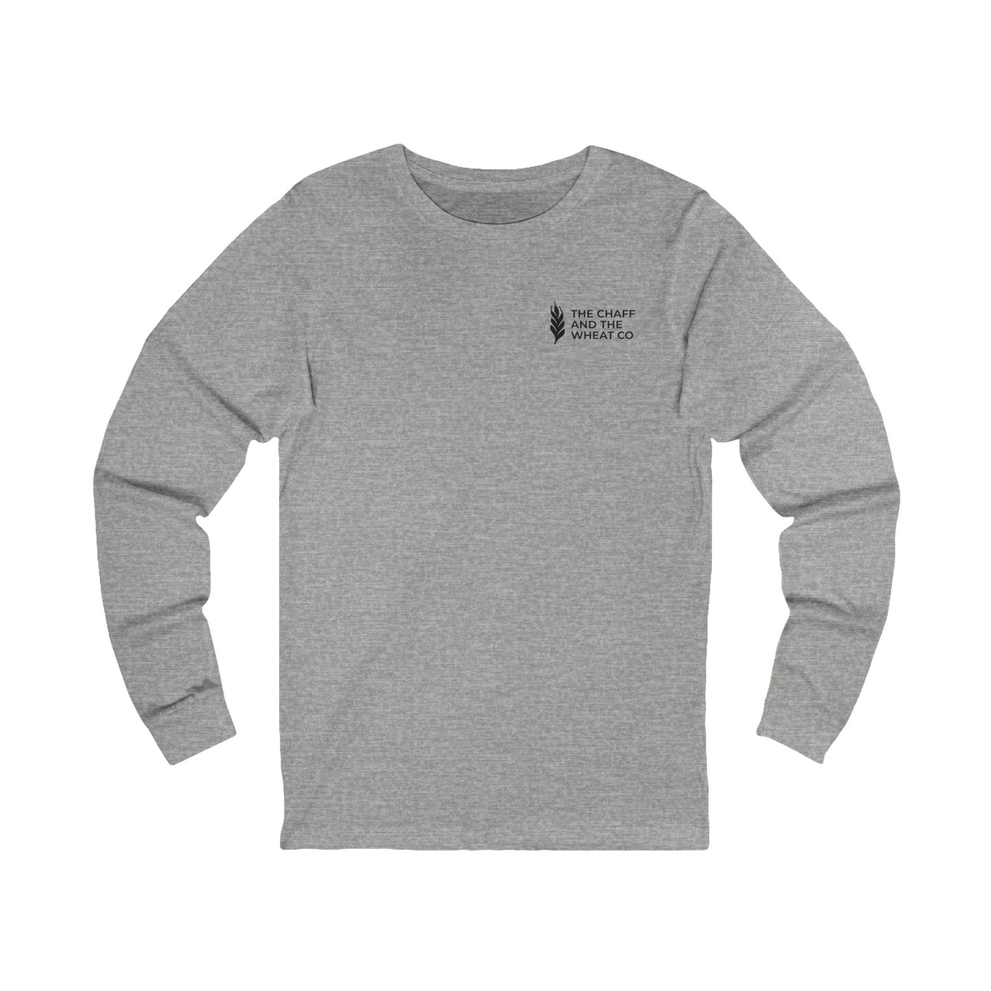 The Gospel - Adult Unisex Long Sleeve Tee - Back Text, Dark Lettered Edition - (8 Colors)