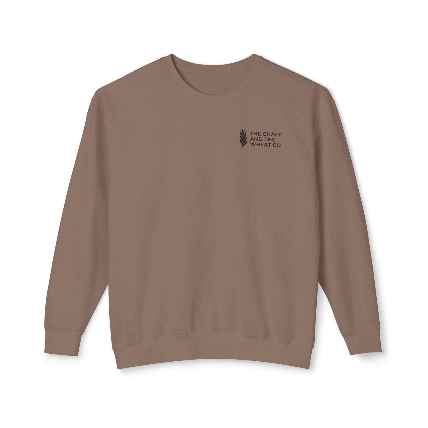 The Gospel - Adult Unisex Crewneck Sweatshirt - Back Text, Dark Lettered Edition - (12 Colors)