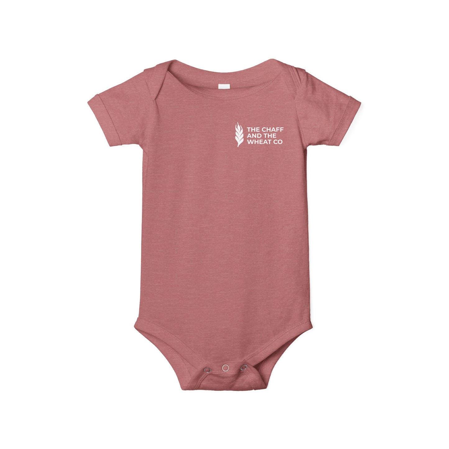 The Gospel - Infant (3M-24M) One Piece - Back Text, Light Lettered Edition - (10 Colors)