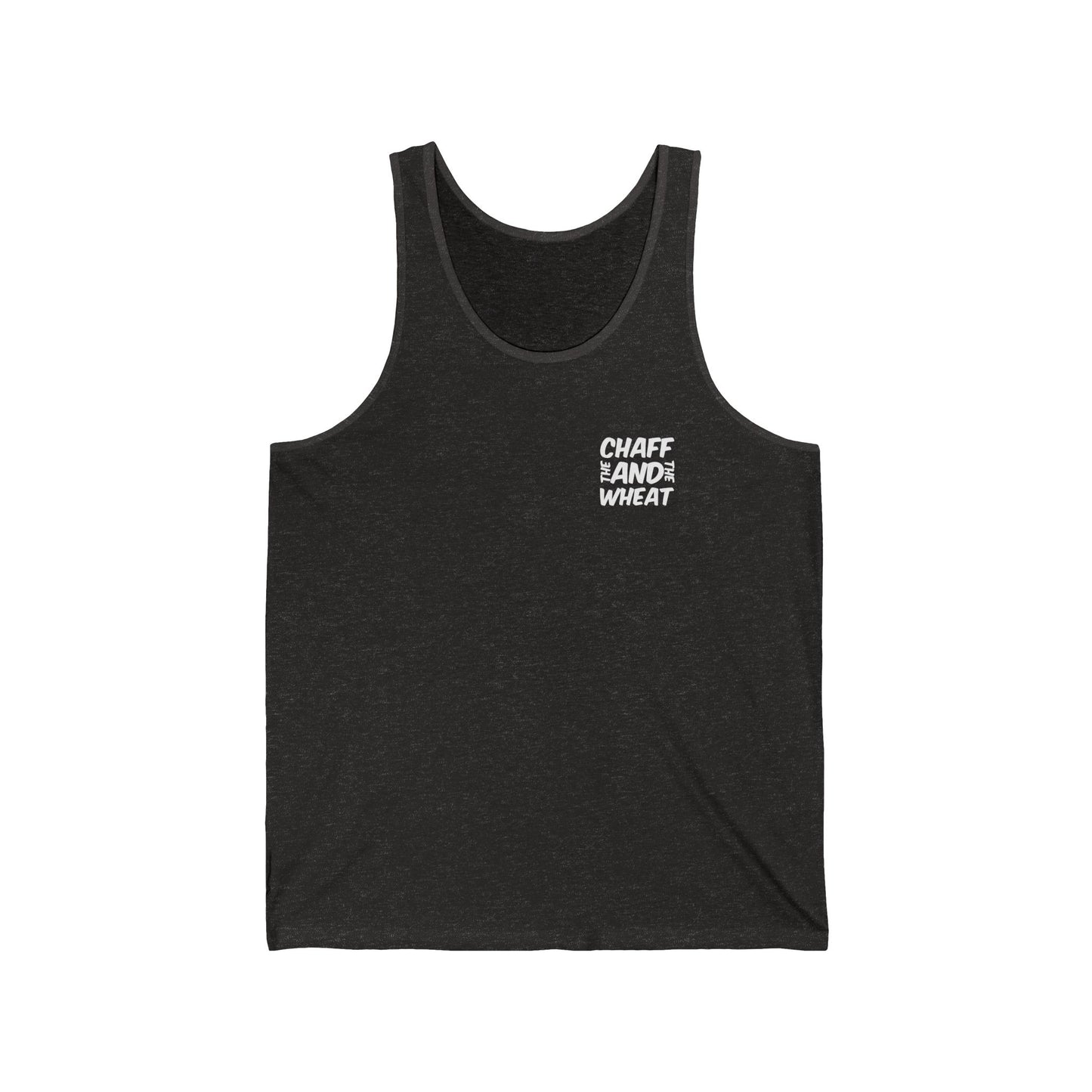 'I declare to you the gospel' - Back Text, Light Lettered Edition - (10 Color Options) - Adult Unisex Jersey Tank