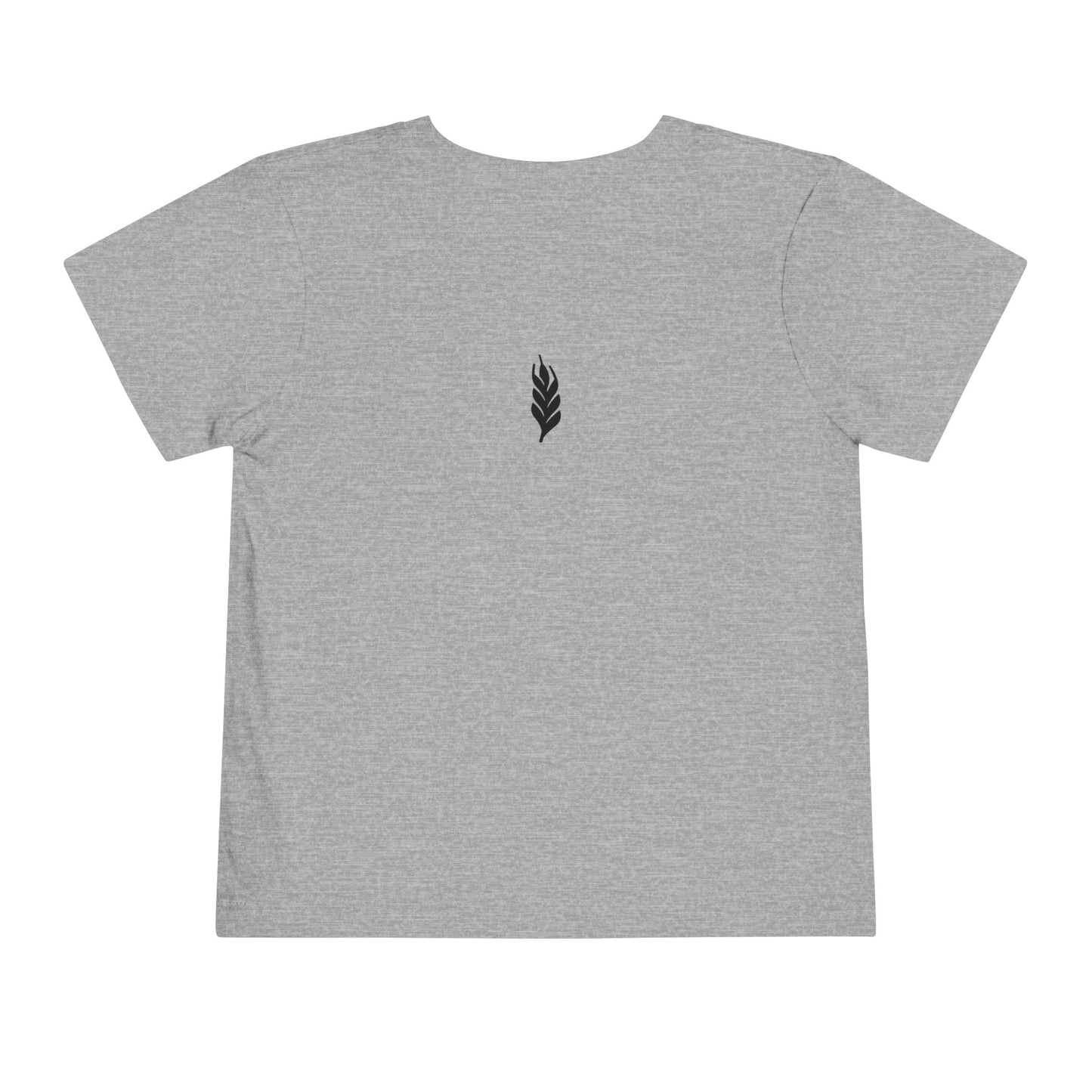 The Gospel - Toddler Short Sleeve Tee - Front Text, Dark-Lettered Edition - (16 Colors)