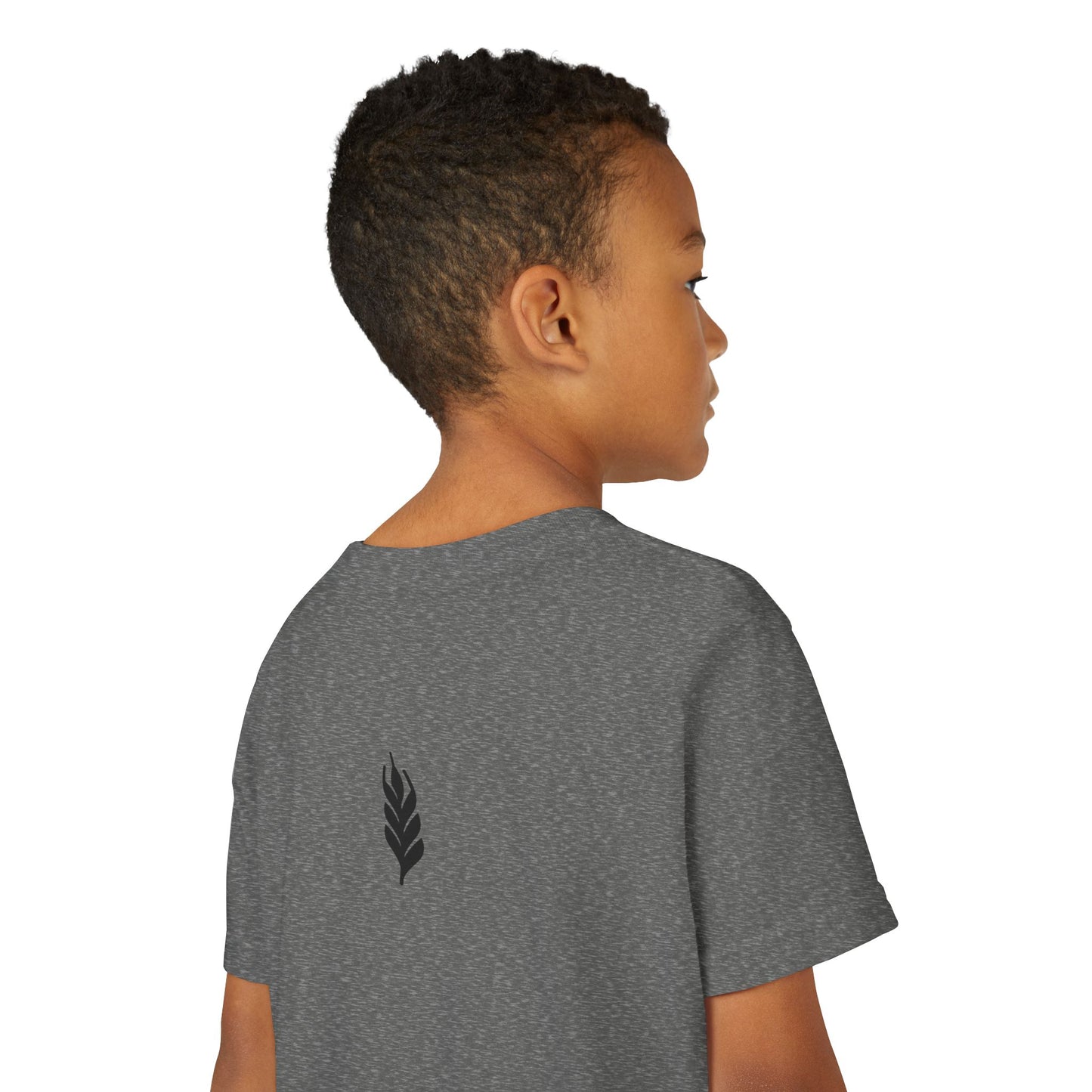 The Gospel - Youth Short Sleeve Tee - Front Text, Dark-Lettered Edition - (17 Colors)