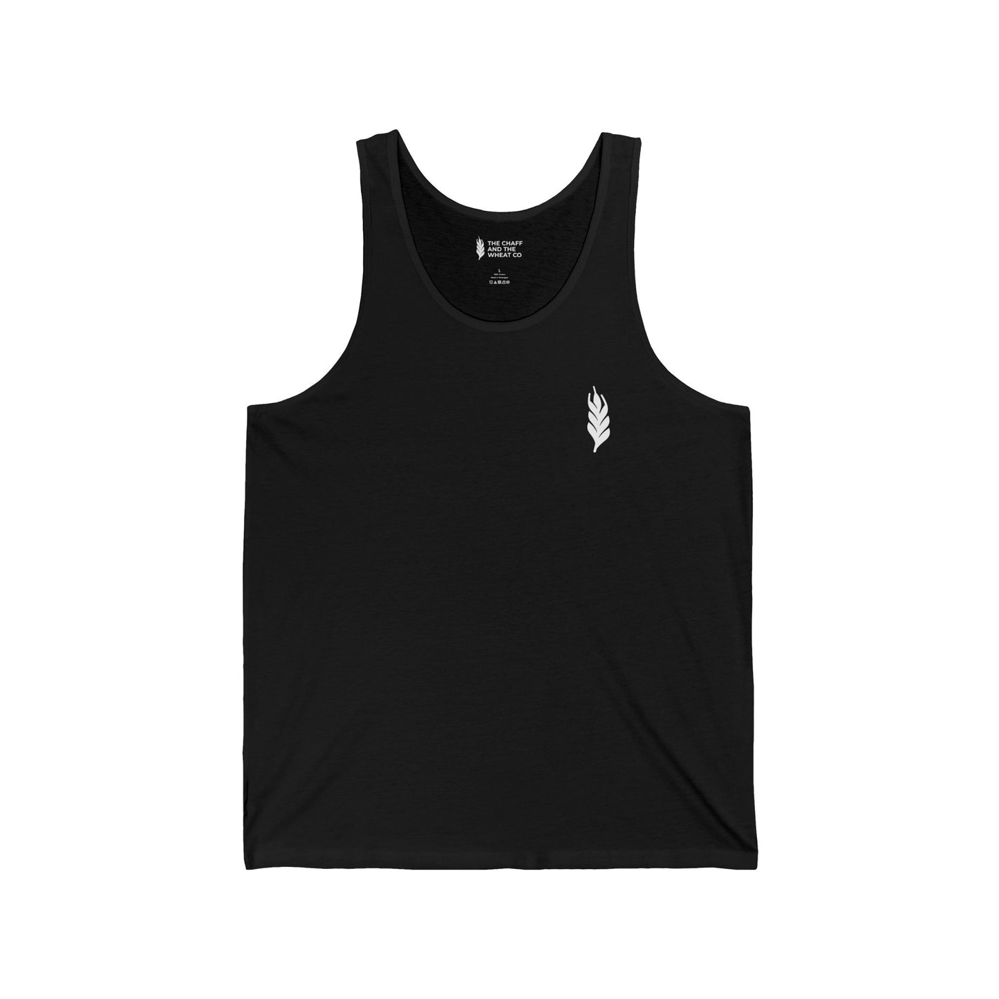 The Gospel - Adult Unisex Tank - Back Text, Light Lettered Edition - (8 Colors)