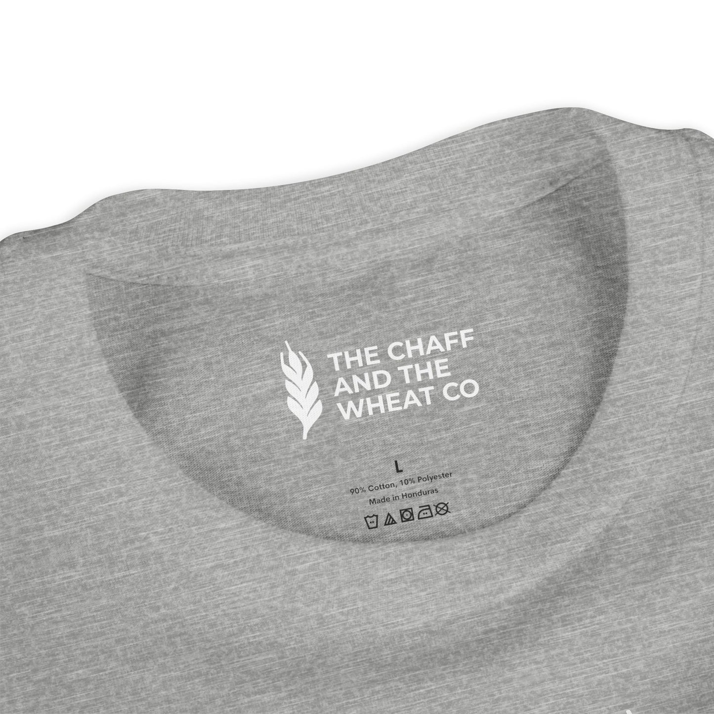 The Gospel - Youth Short Sleeve Tee - Back Text, Light-Lettered Edition - (22 Colors)