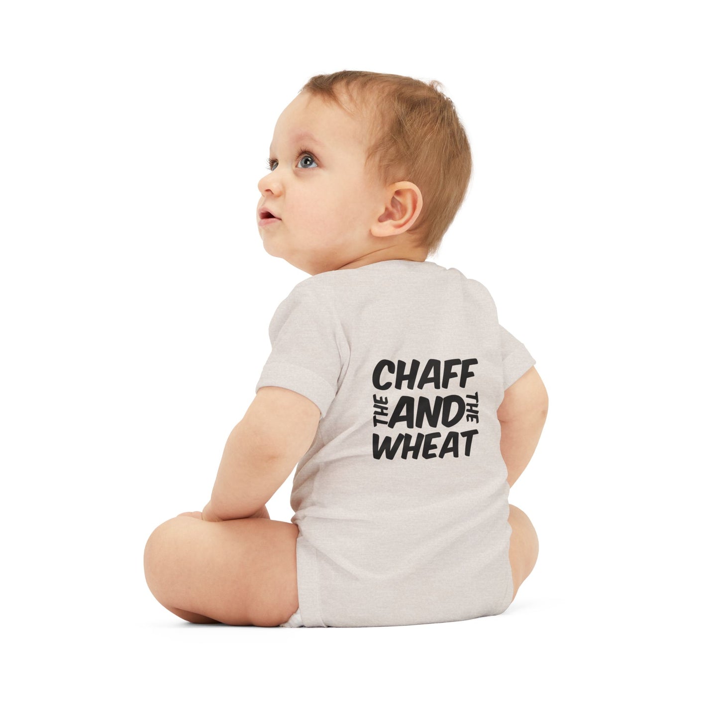 'I declare to you the gospel' - Front Text, Dark Lettered Edition - (7 Color Options) - Infant Jersey One Piece