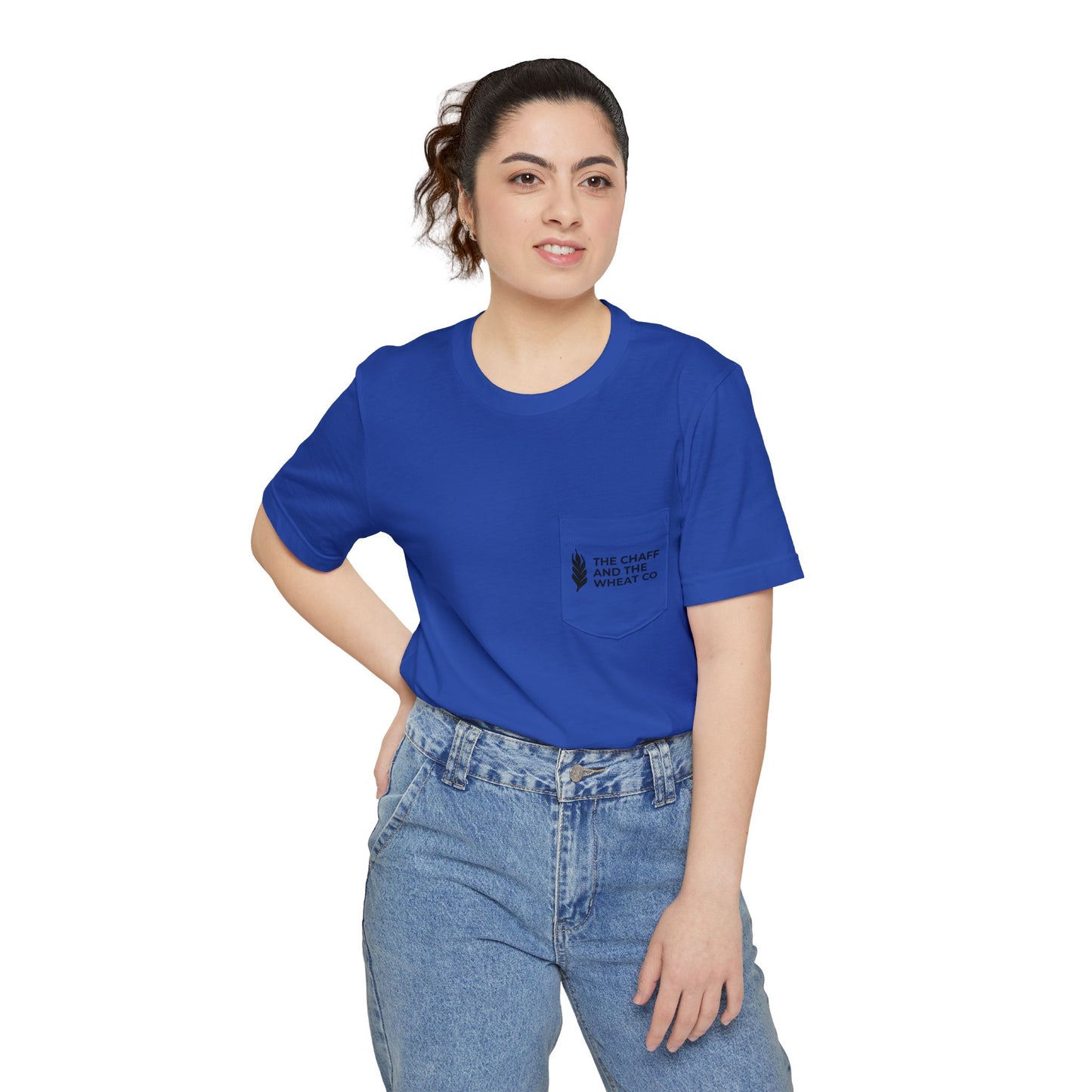 The Gospel - Adult Unisex Pocket Tee - Back Text, Dark-Lettered Edition - (4 Colors)