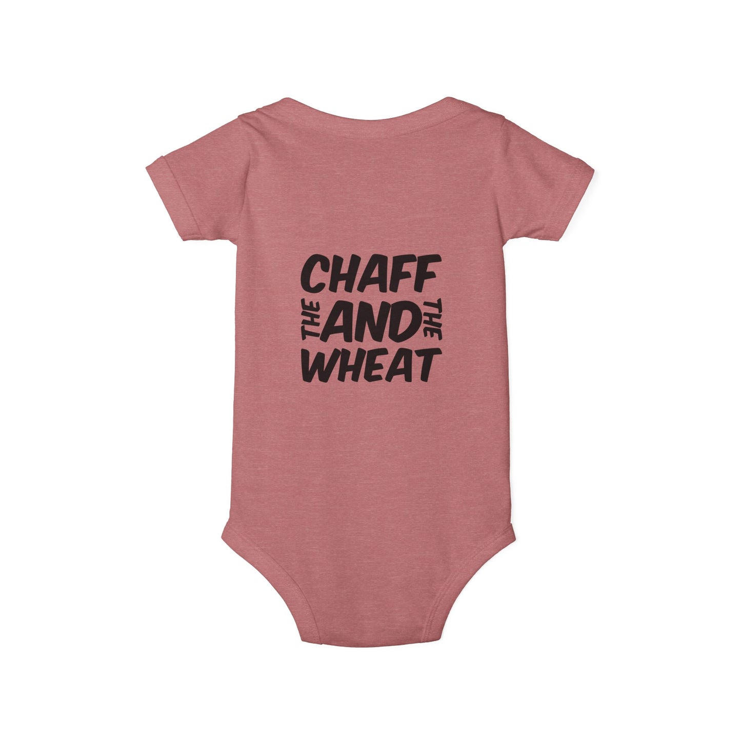 'I declare to you the gospel' - Front Text, Dark Lettered Edition - (7 Color Options) - Infant Jersey One Piece