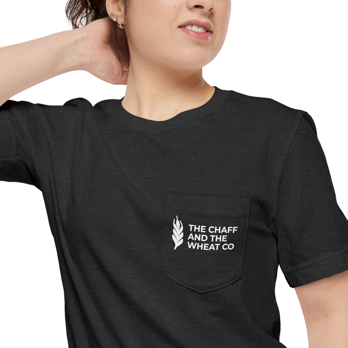 The Gospel - Adult Unisex Pocket Tee - Back Text, Light-Lettered Edition - (5 Colors)