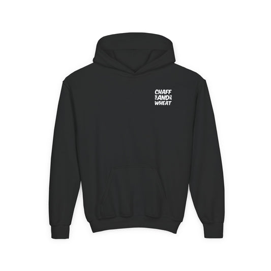 'I declare to you the gospel' - Light Lettered Edition - (14 Color Options) - Youth Heavy Blend Hoodie
