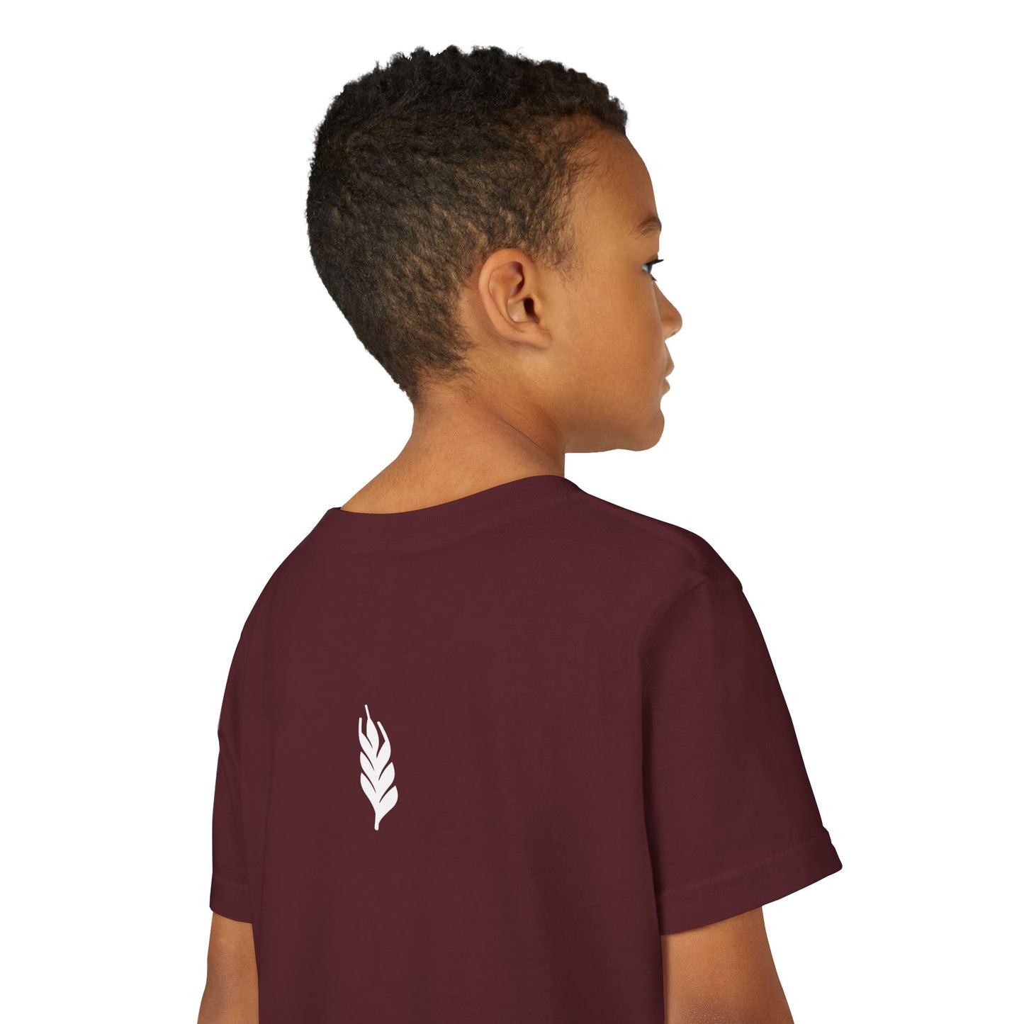 The Gospel - Youth Short Sleeve Tee - Back Text, Light-Lettered Edition - (22 Colors)