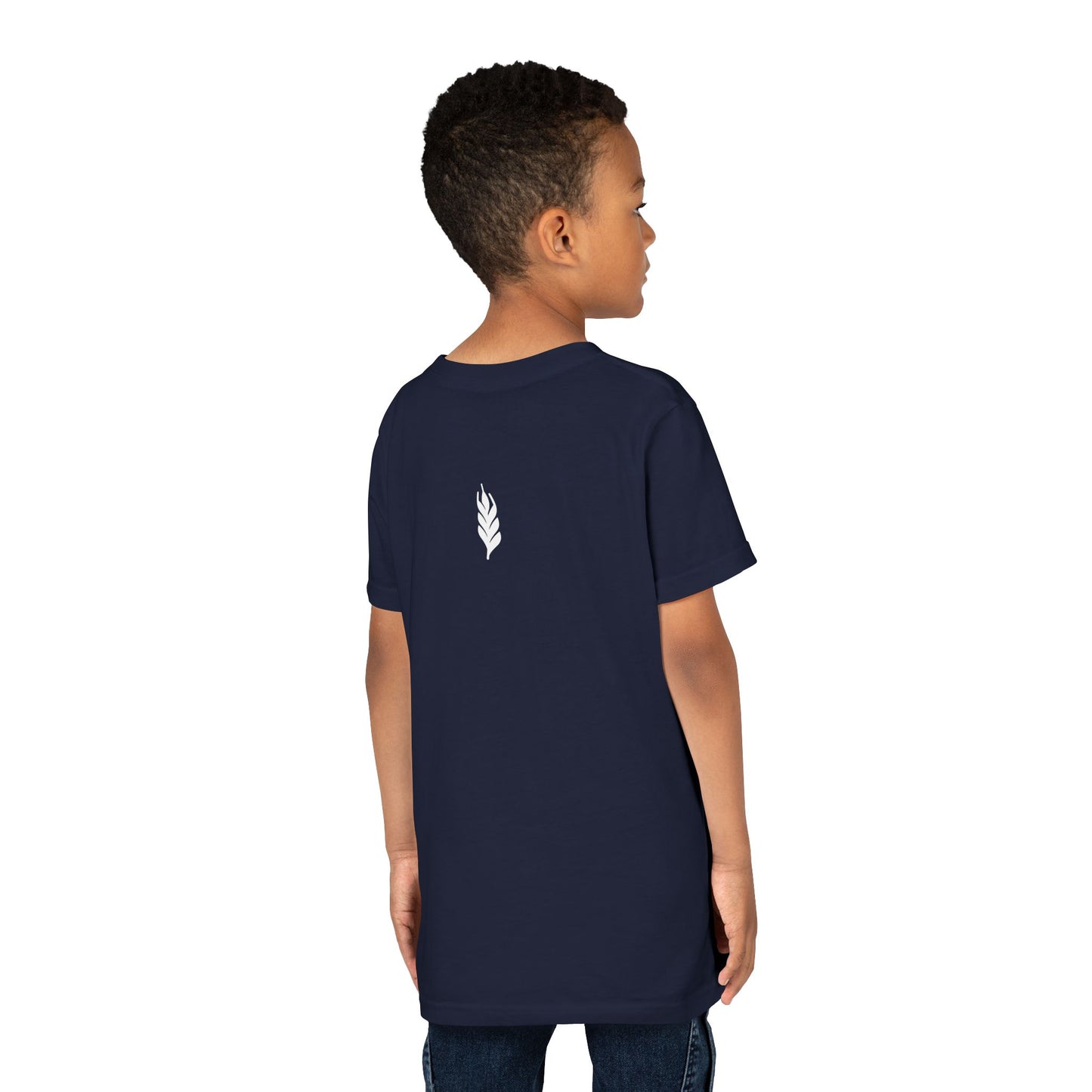 The Gospel - Youth Short Sleeve Tee - Back Text, Light-Lettered Edition - (22 Colors)