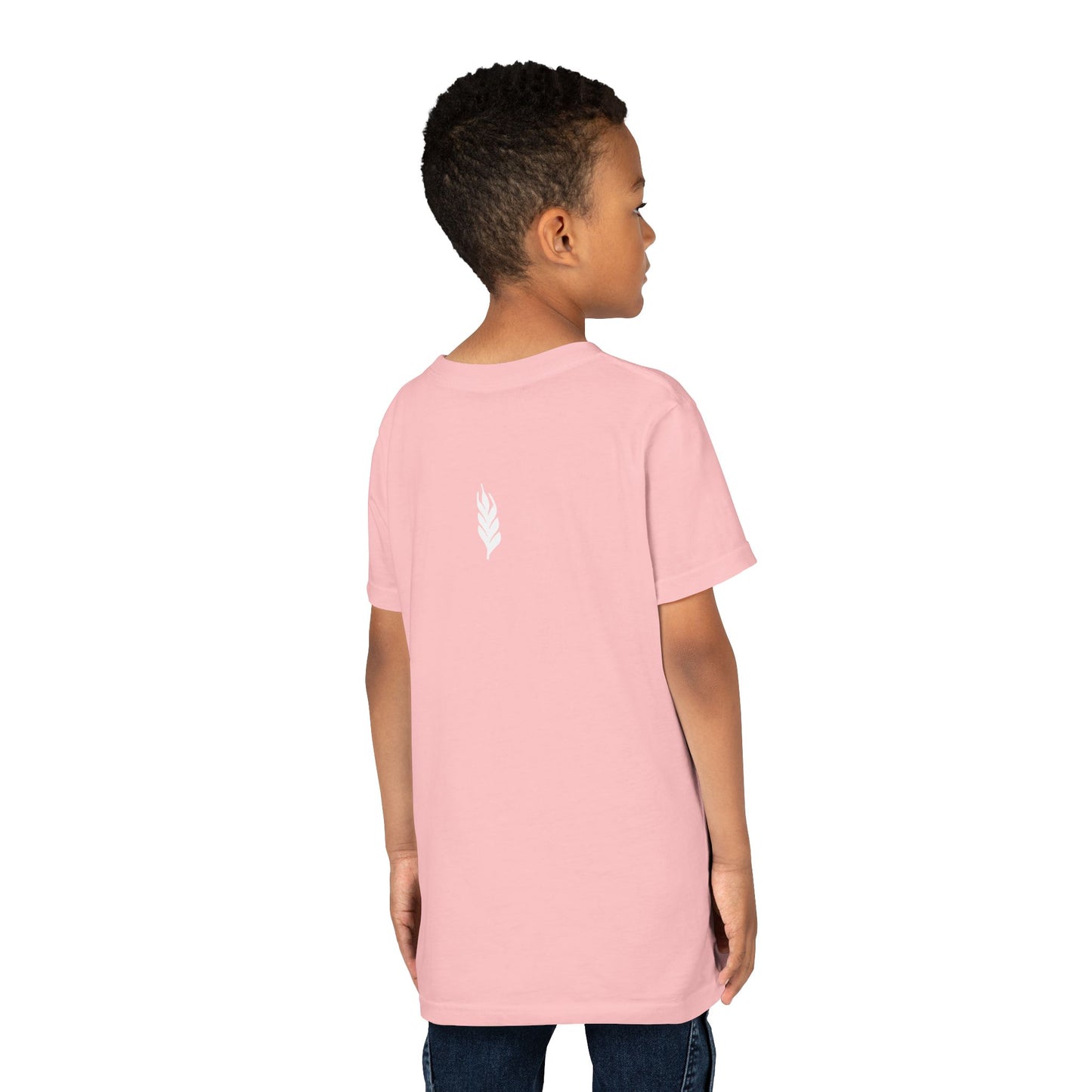 The Gospel - Youth Short Sleeve Tee - Back Text, Light-Lettered Edition - (22 Colors)