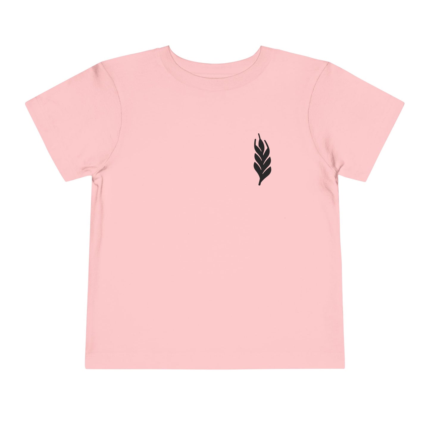 The Gospel - Toddler Short Sleeve Tee - Back Text, Dark-Lettered Edition - (16 Colors)