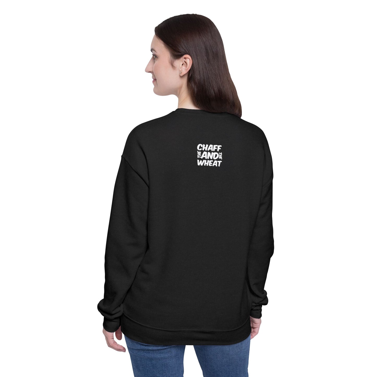 'I declare to you the gospel' - Front Text Edition - (2 Color Options) - Adult Unisex Drop Shoulder Sweatshirt