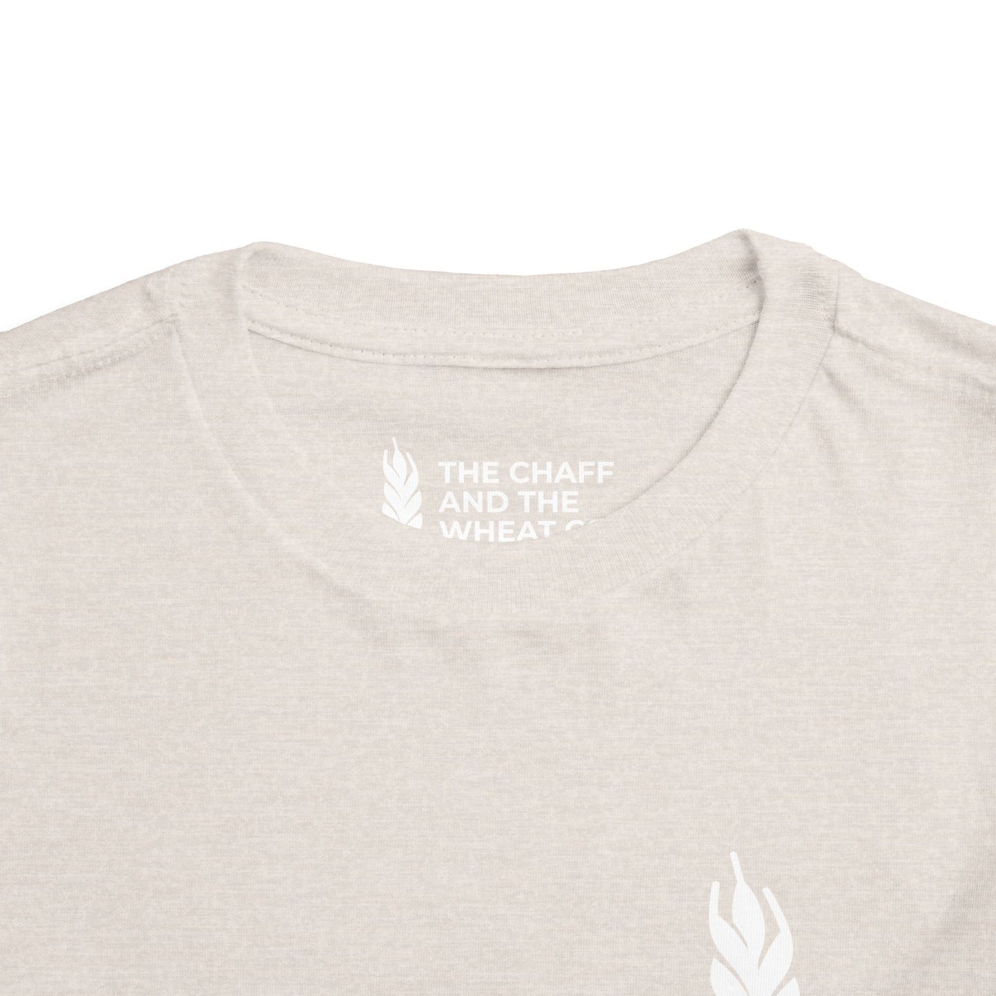 The Gospel - Toddler Short Sleeve Tee - Back Text, Light-Lettered Edition - (15 Colors)