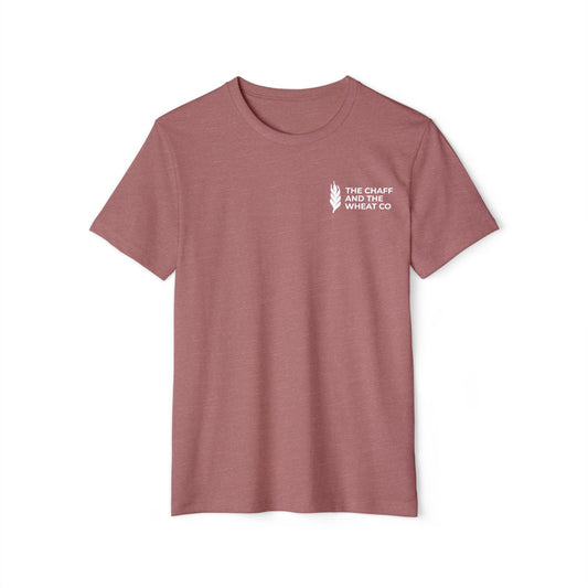 The Gospel - Adult Unisex Premium Organic Tee - Back Text, Light-Lettered Edition - (7 Colors)