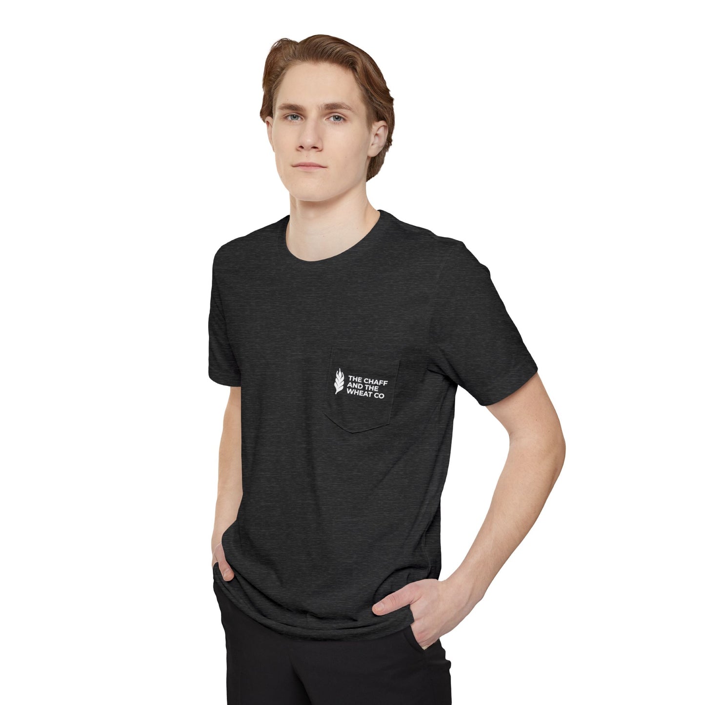 The Gospel - Adult Unisex Pocket Tee - Back Text, Light-Lettered Edition - (5 Colors)