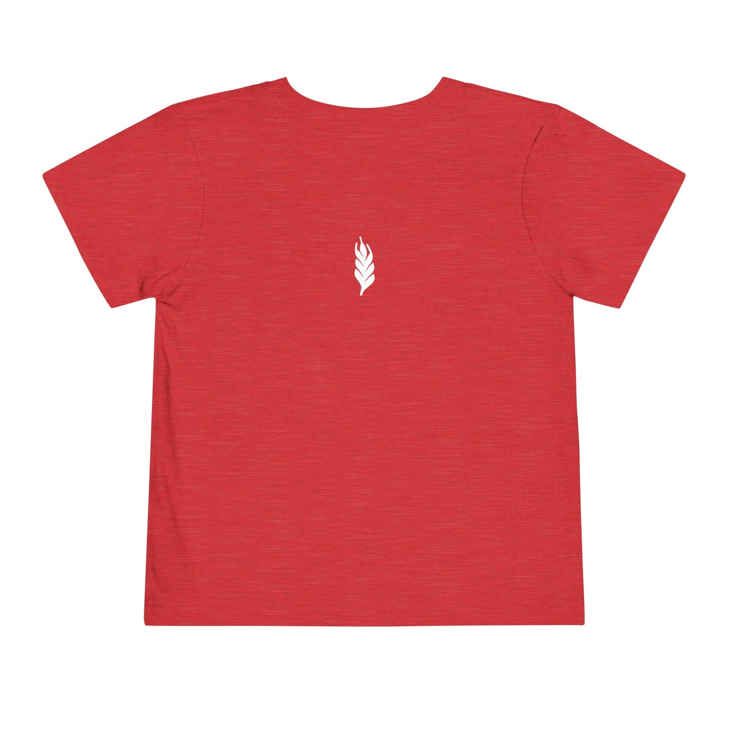 The Gospel - Toddler Short Sleeve Tee - Front Text, Light-Lettered Edition - (15 Colors)