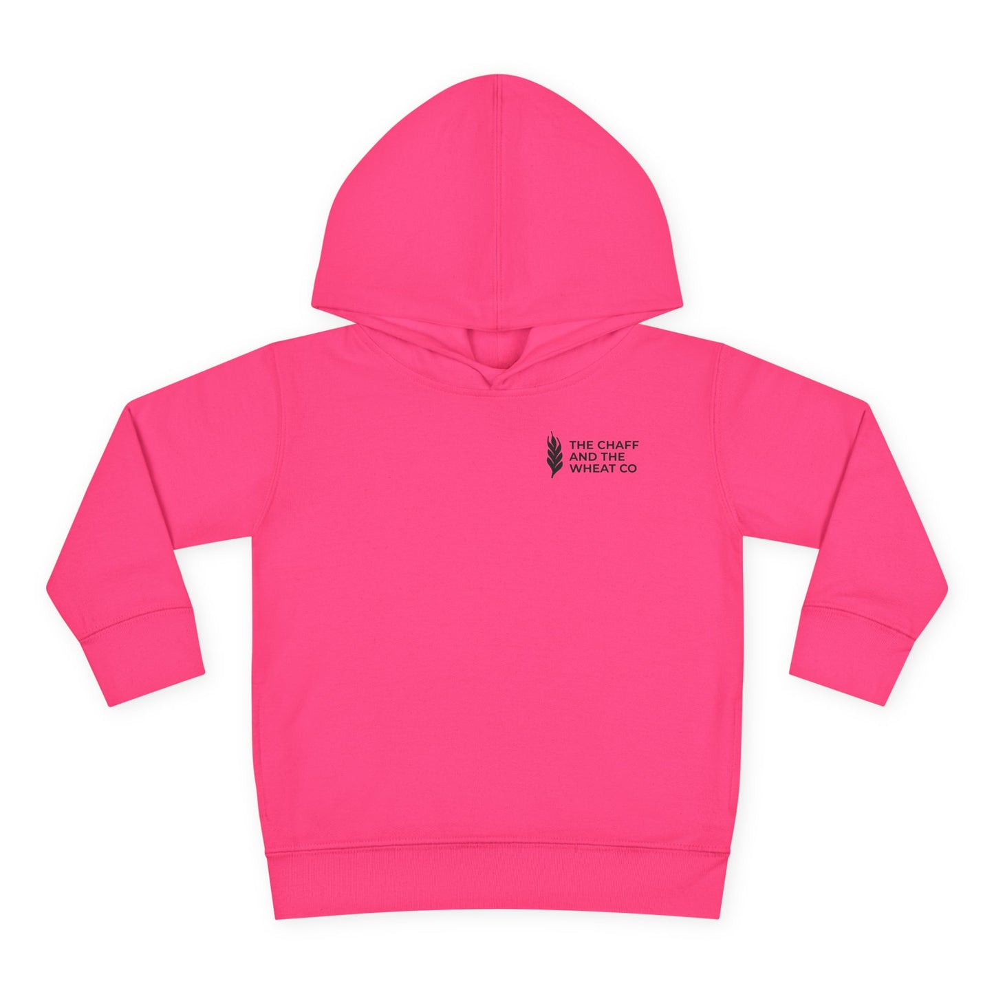 The Gospel - Toddler Pullover Hoodie - Back Text, Dark Lettered Edition - (13 Colors)