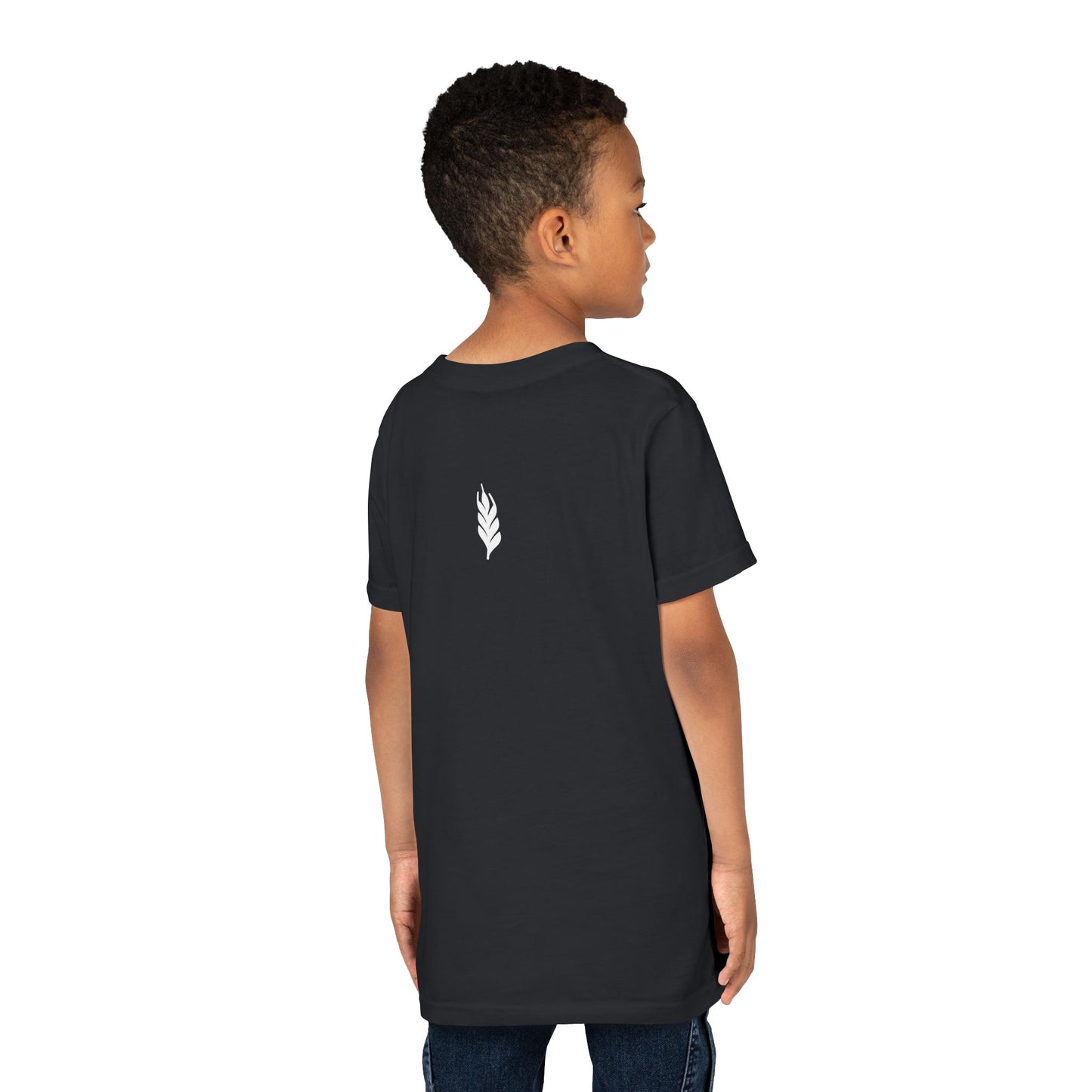 The Gospel - Youth Short Sleeve Tee - Back Text, Light-Lettered Edition - (22 Colors)