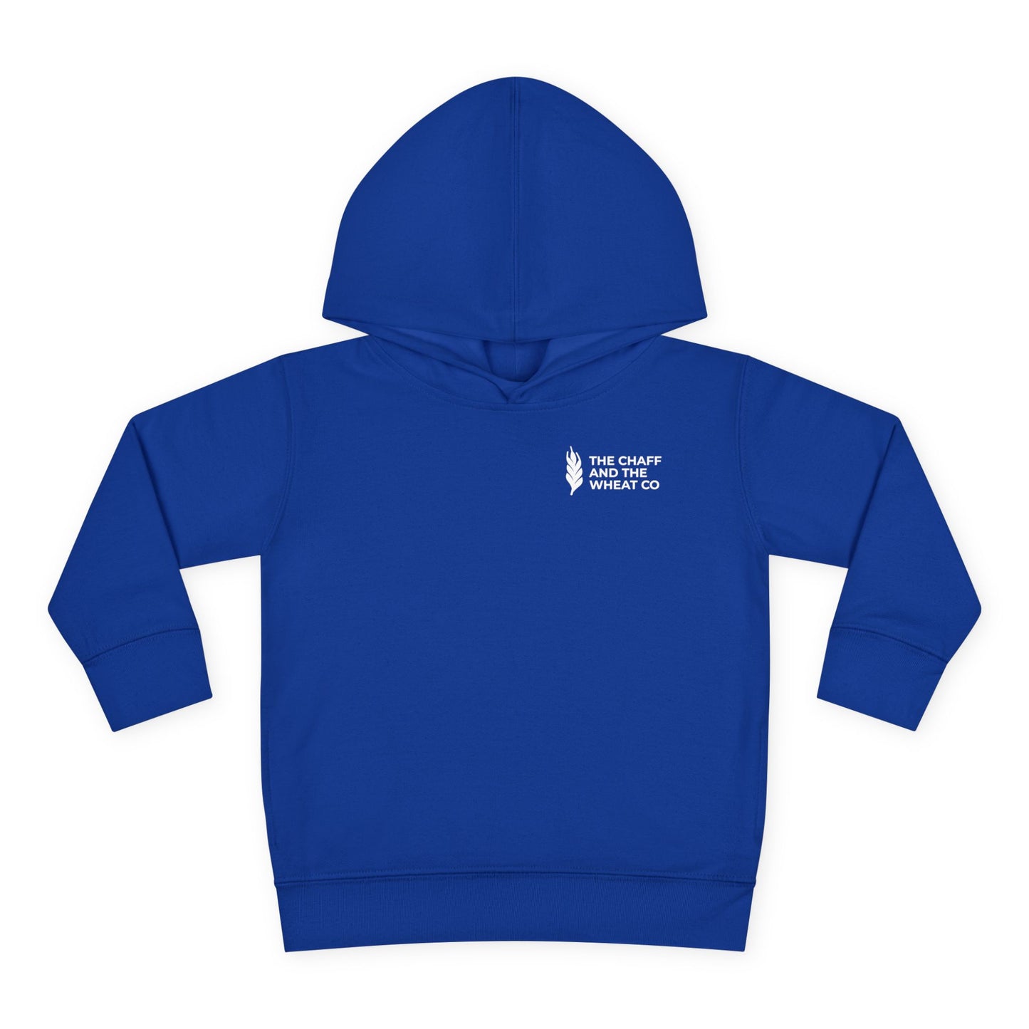 The Gospel - Toddler Pullover Hoodie - Back Text, Light Lettered Edition - (15 Colors)