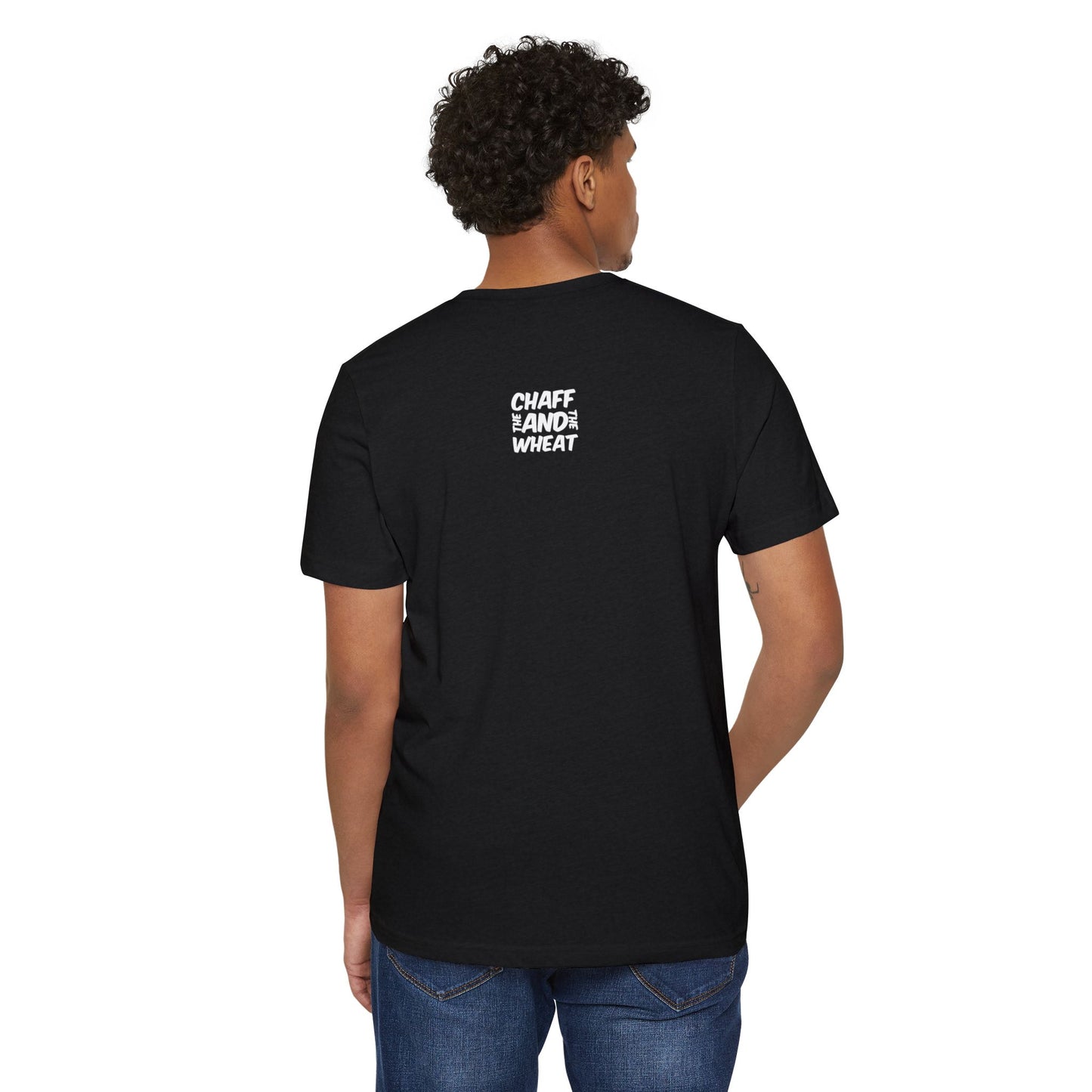 'I declare to you the gospel' - Front Text, Light-Lettered Edition - (5 Color Options) - Adult Unisex Recycled Organic T-Shirt